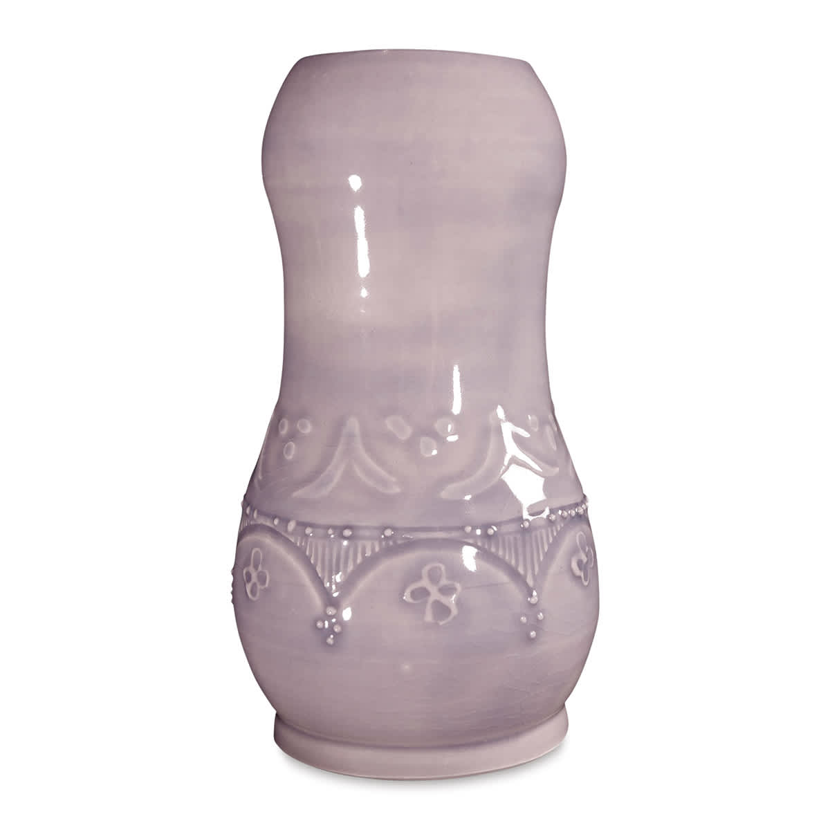 Amaco Celadon Glazes - Lavender - finished pottery example