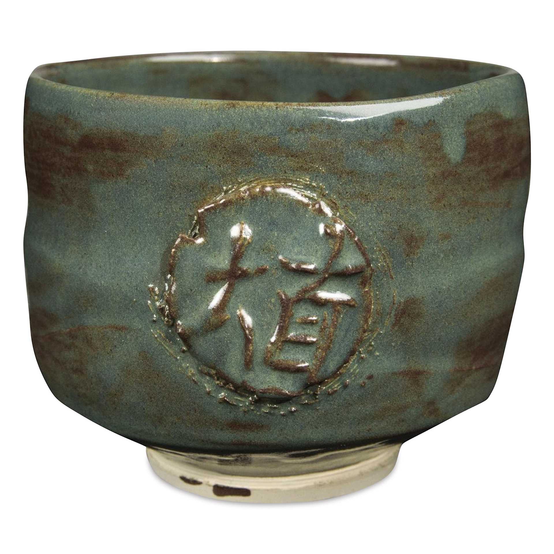 Amaco Gloss Shino Glazes - SH-45 Matcha, Pint, bowl