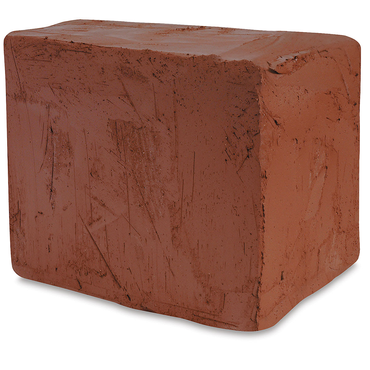Amaco No. 77 Terra Cotta Stoneware Clay - 50 lb block of unfired clay