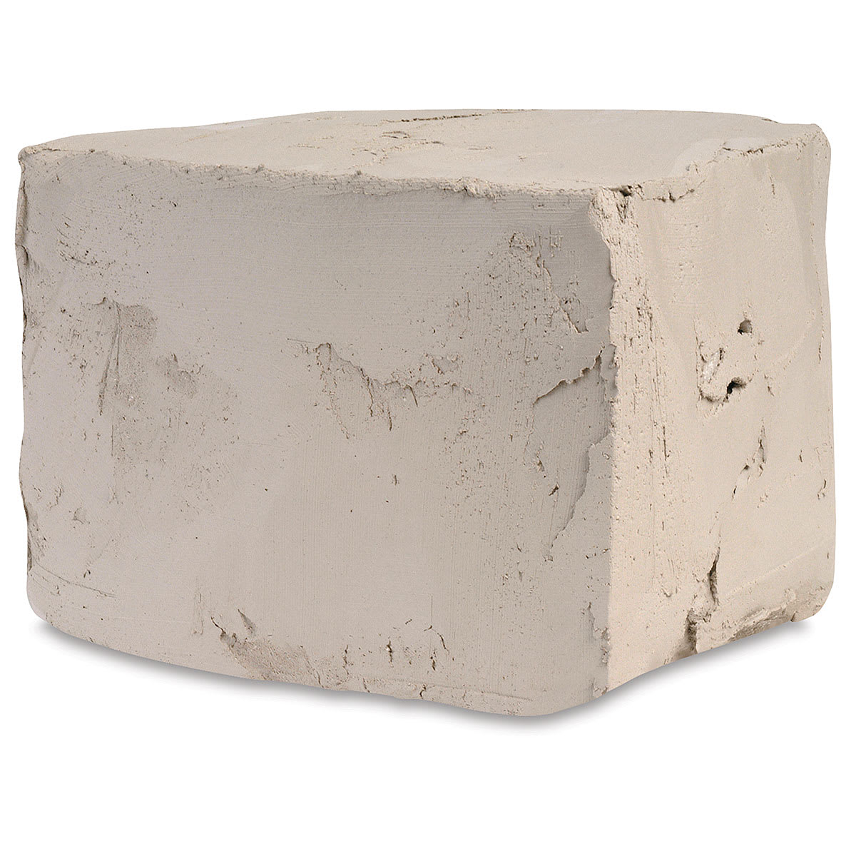 Amaco No. 46 Buff Stoneware Moist Clay unfired block