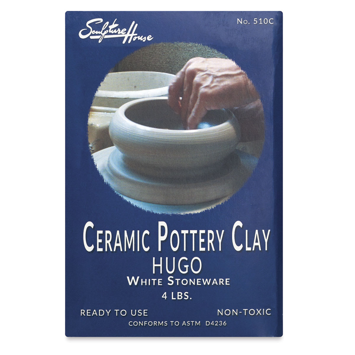 Standard Clay Company 101 Hugo Buff Clay - 4 lb front of packaging