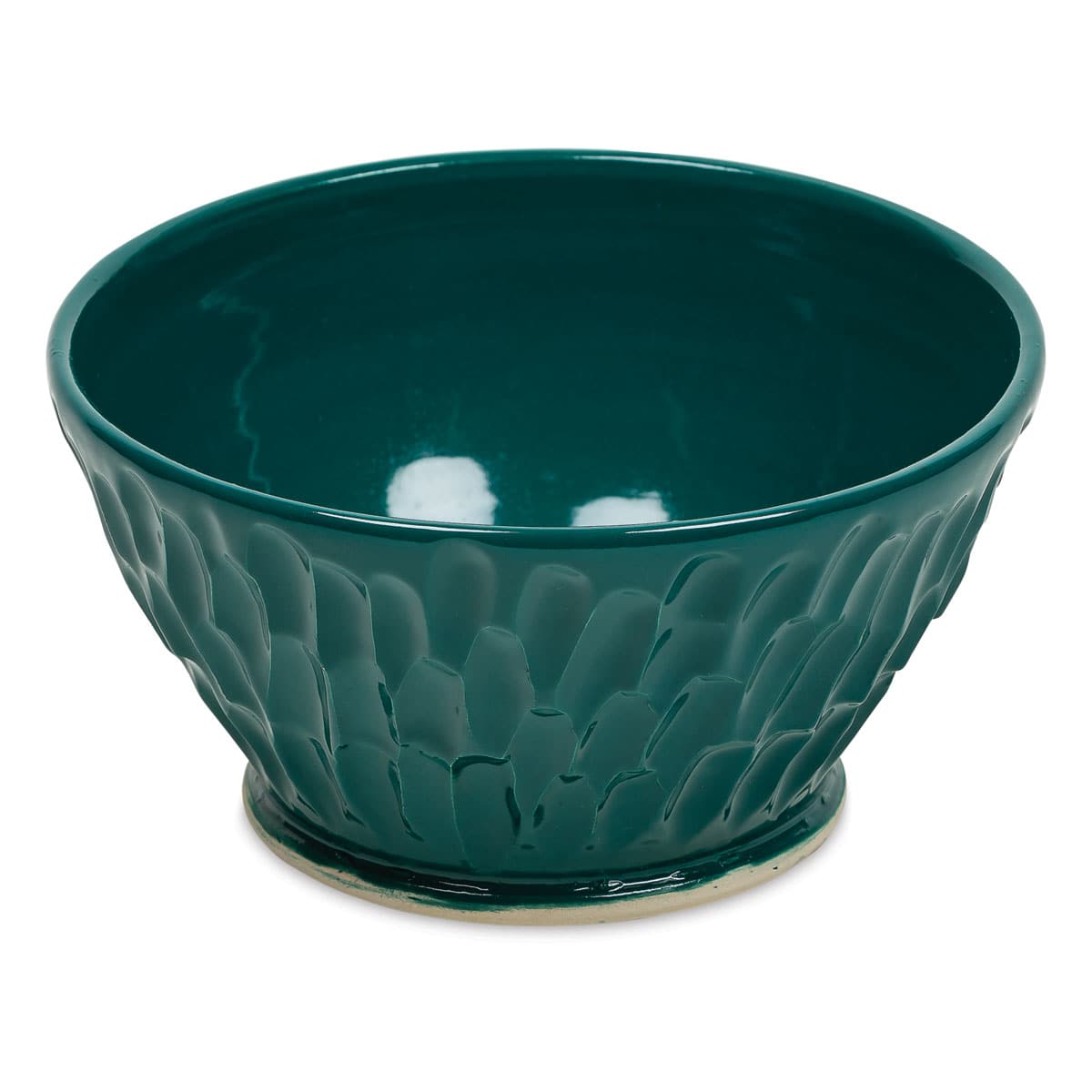 Blick Talc-Free White Clay - Example of Use. Fired Cone 06 using Blick Essentials Glaze, Jade (Sold Separately) Blick Talc-Free White Clay - Example of Use. Fired Cone 06 using Blick Essentials Glaze, Jade (Sold Separately)
