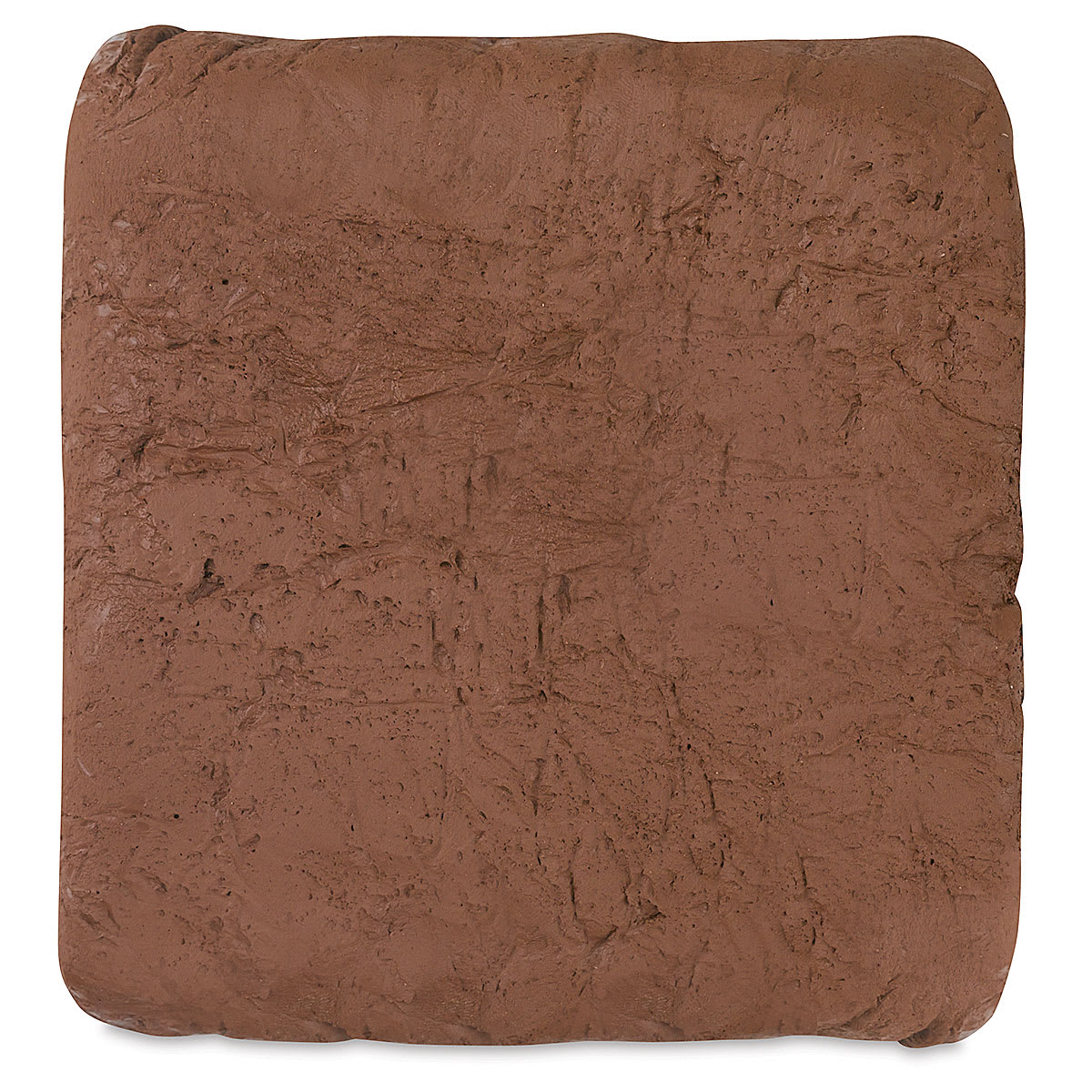 Standard Clay Company 104 Red Clay with Grog - Block of wet clay shown