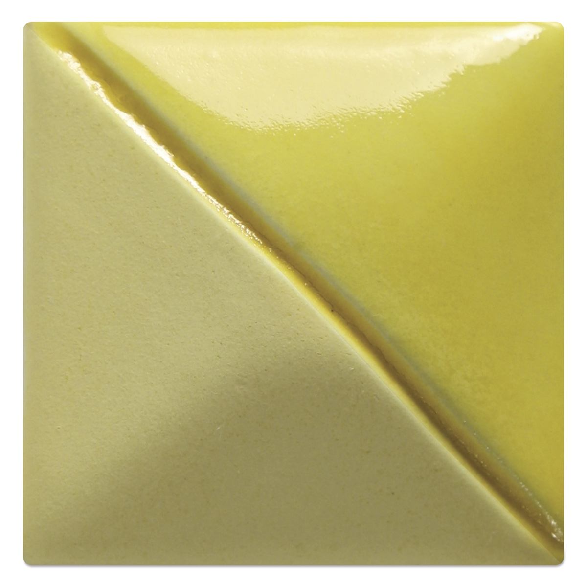 Mayco Fundamentals Underglaze - Bright Yellow - fired to cone 06 oxidation