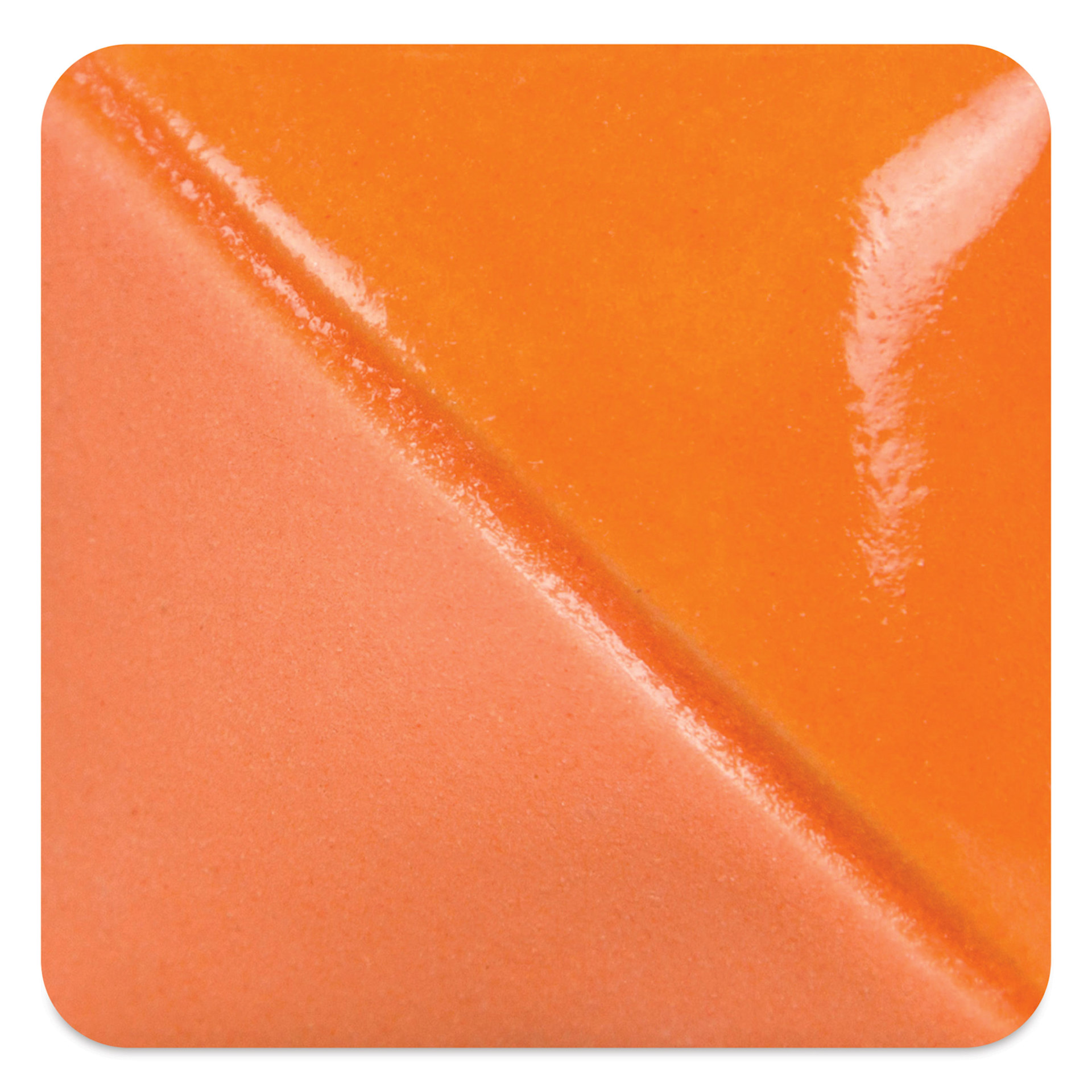 Mayco Fundamentals Underglaze - Apricot - fired at cone 10 reduction