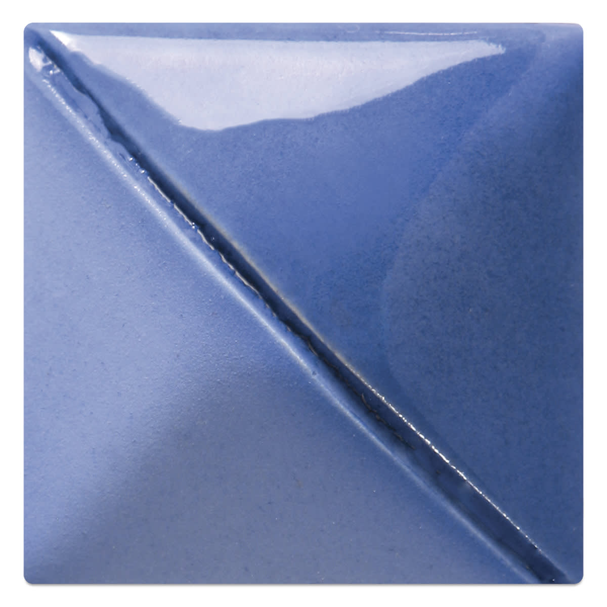 Mayco Fundamentals Underglaze - Bright Blue - fired to cone 06 oxidation