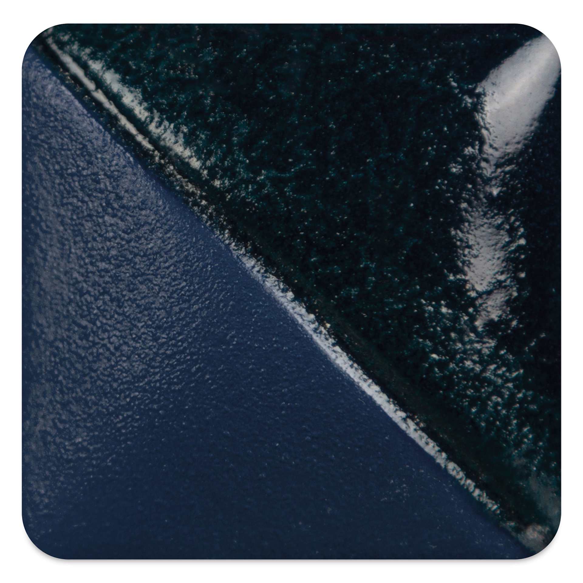 Mayco Fundamentals Underglaze - Midnight Blue - fired at cone 10 reduction