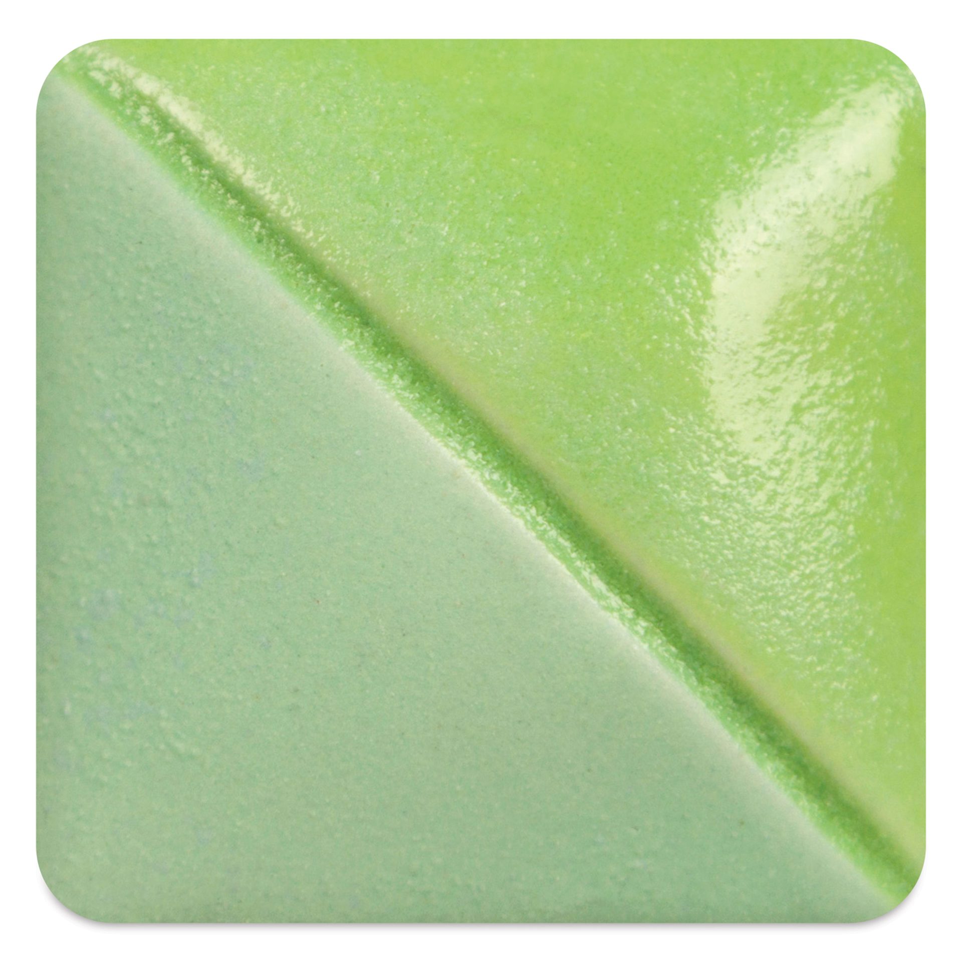 Mayco Fundamentals Underglaze - Lime Green - fired at cone 10 reduction