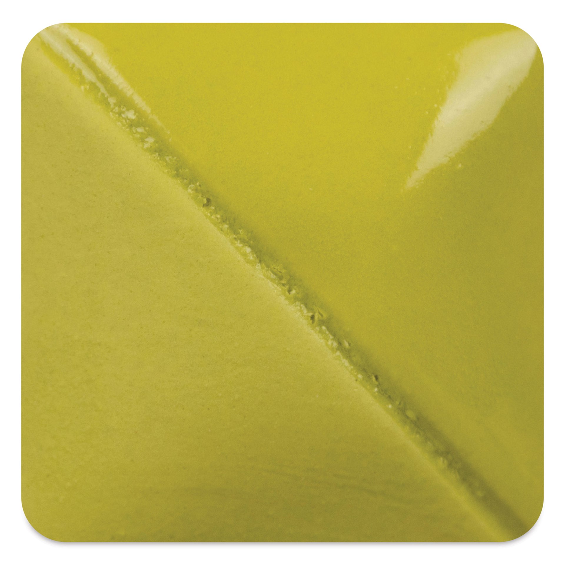 Mayco Fundamentals Underglaze - Pear Green - fired at cone 6 oxidation
