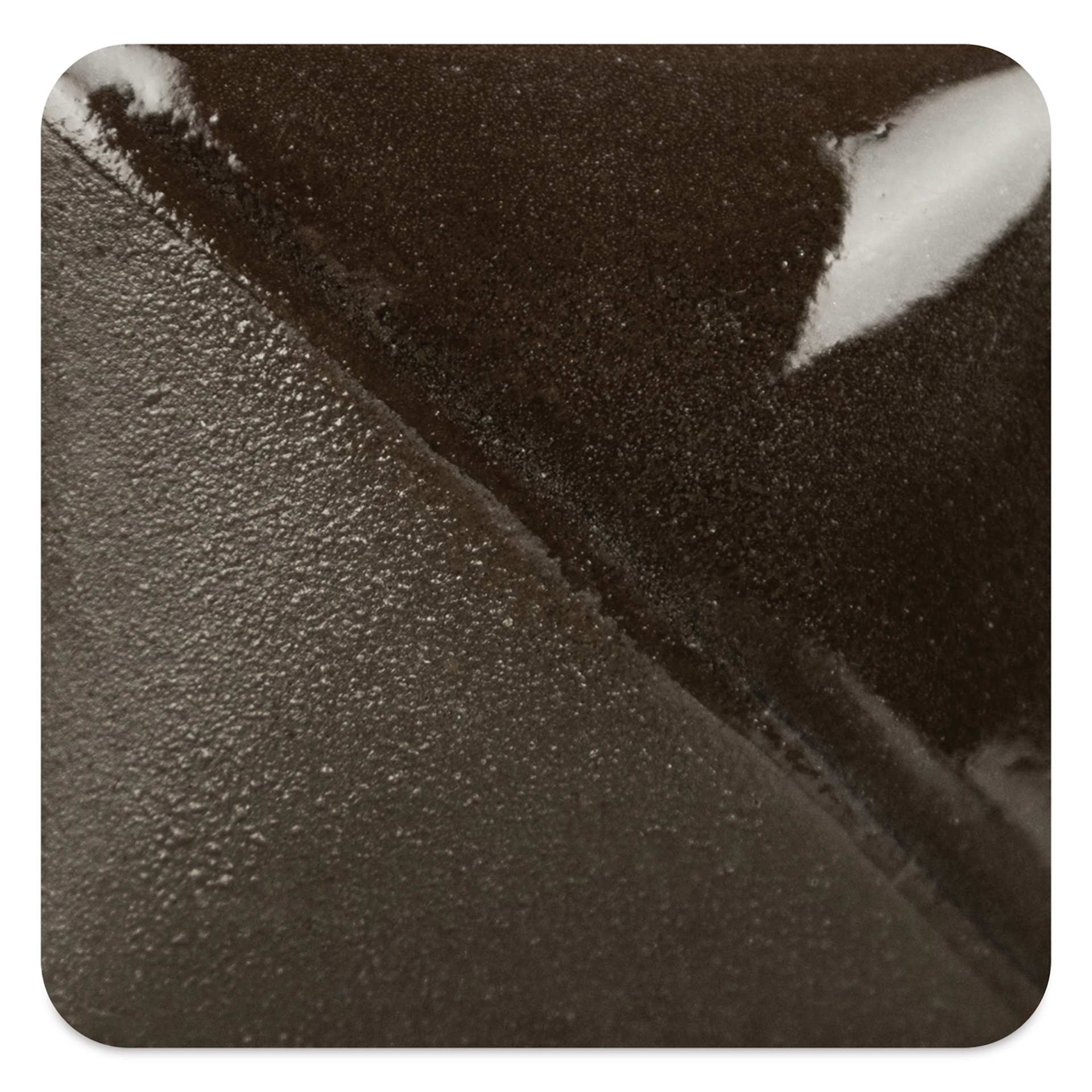 Mayco Fundamentals Underglaze - Chestnut Brown - fired to cone 6 oxidation