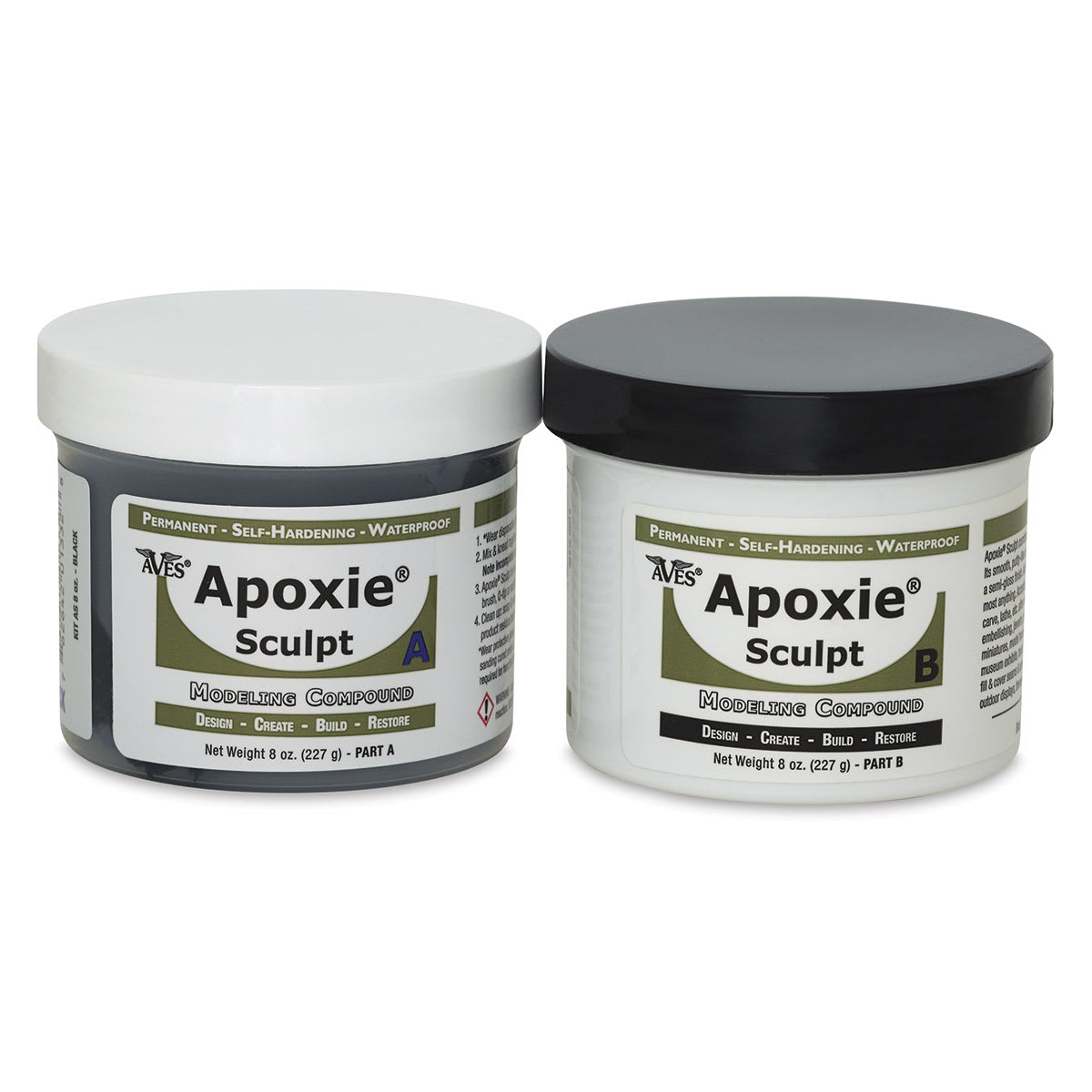 Aves Apoxie Sculpt - Black, 16 oz
