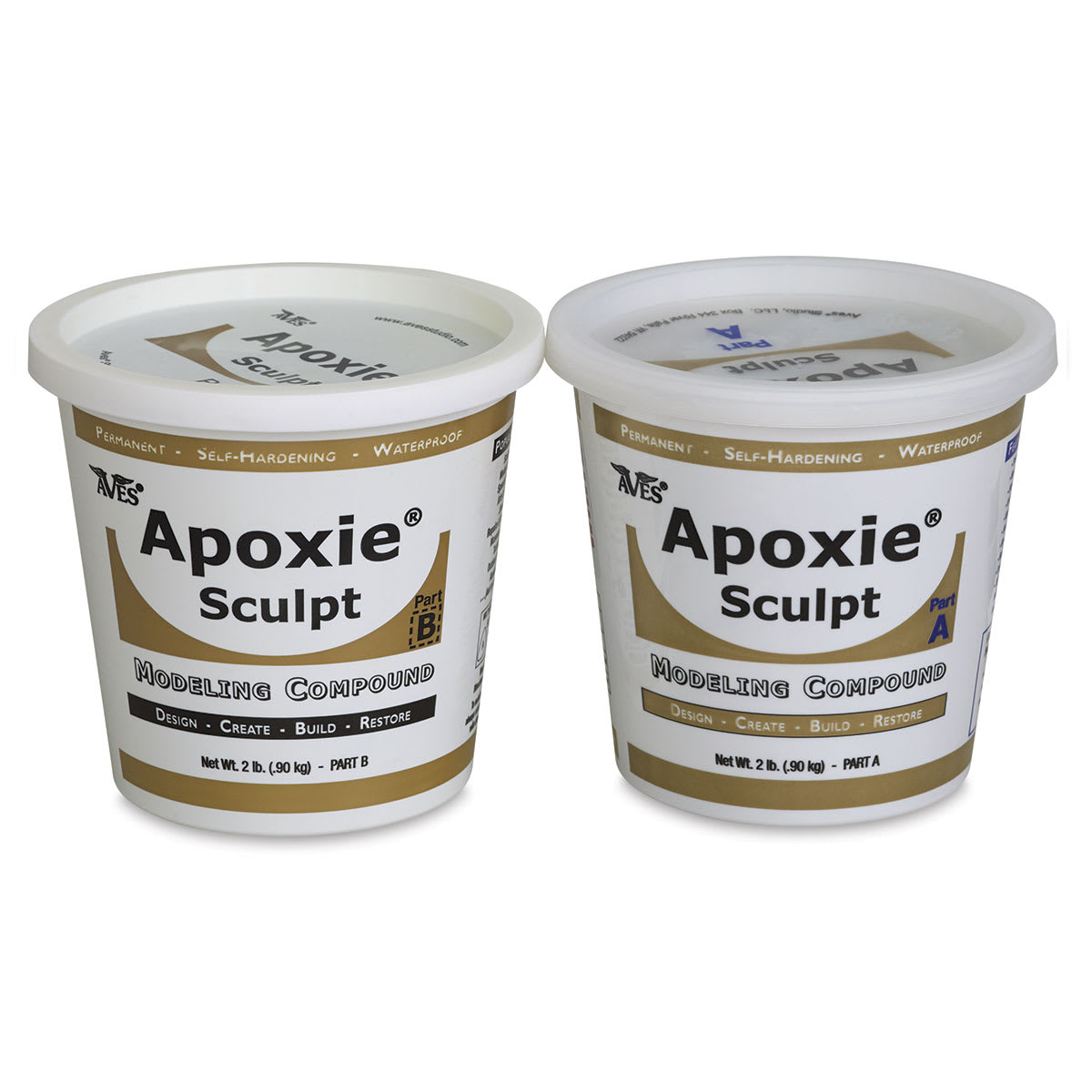 Aves Apoxie Sculpt - Black, 64 oz