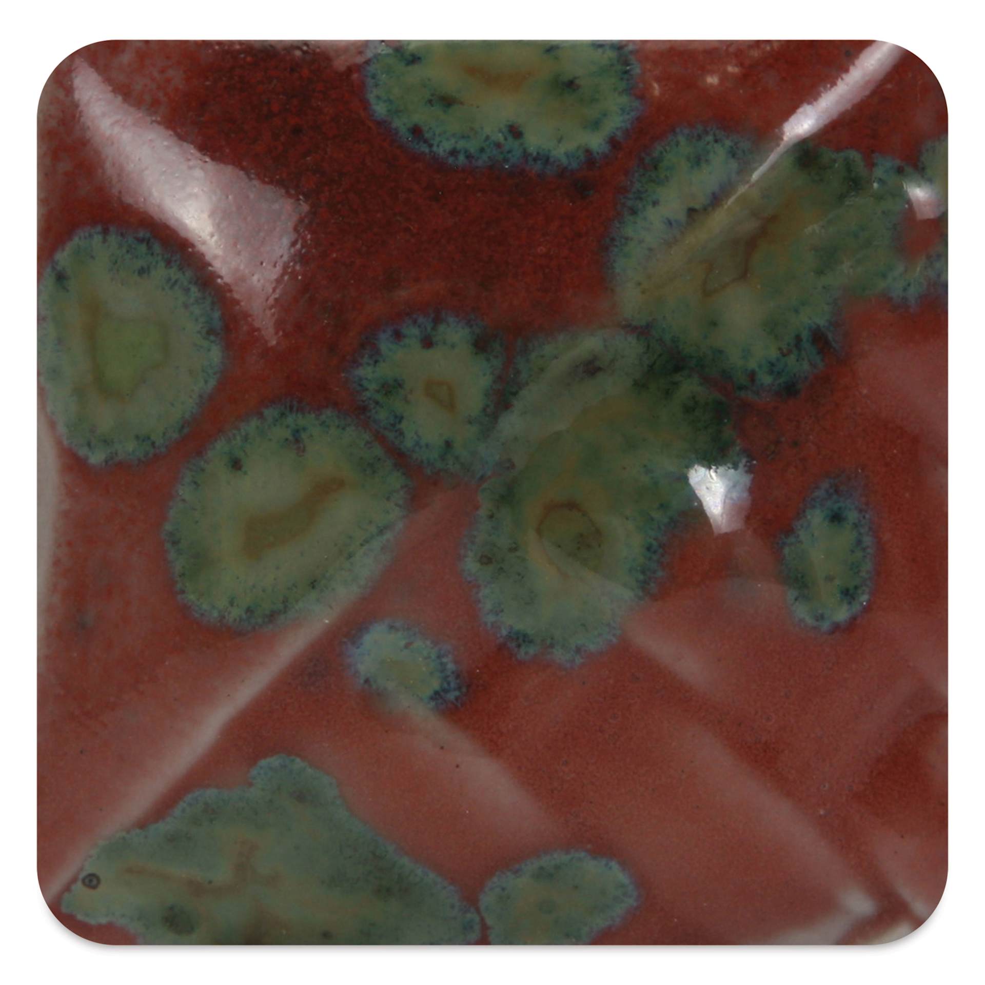 Mayco Stoneware Crystal Glaze - Olive Float fired to cone 10 reduction