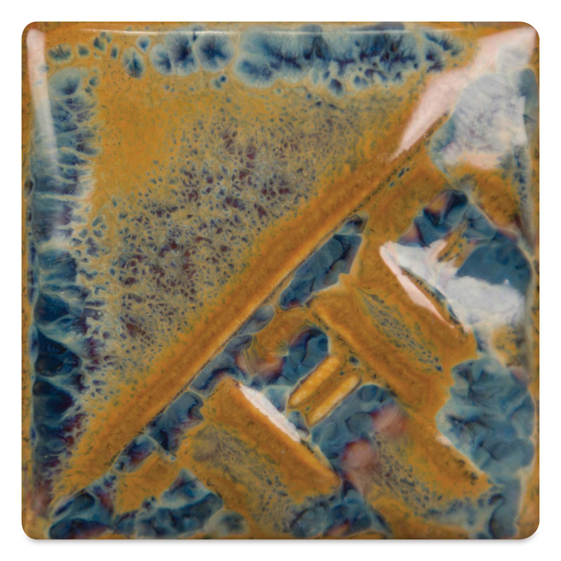 Mayco Stoneware Classic Glaze - Opal Lustre, fired at cone 10 reduction