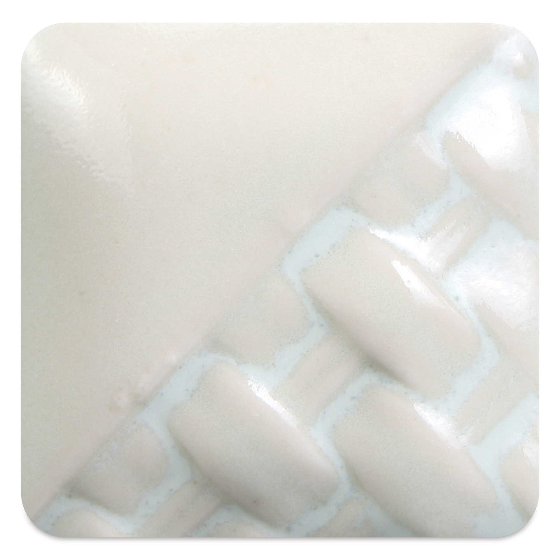 Mayco Stoneware Classic Glaze - Pink Opal, fired at cone 10 reduction