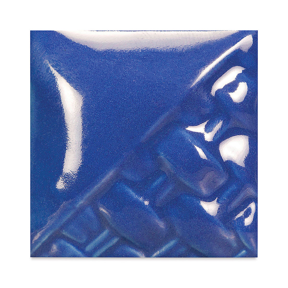 Mayco Stoneware Classic Glaze - Blue Gloss fired at cone 6 oxidation