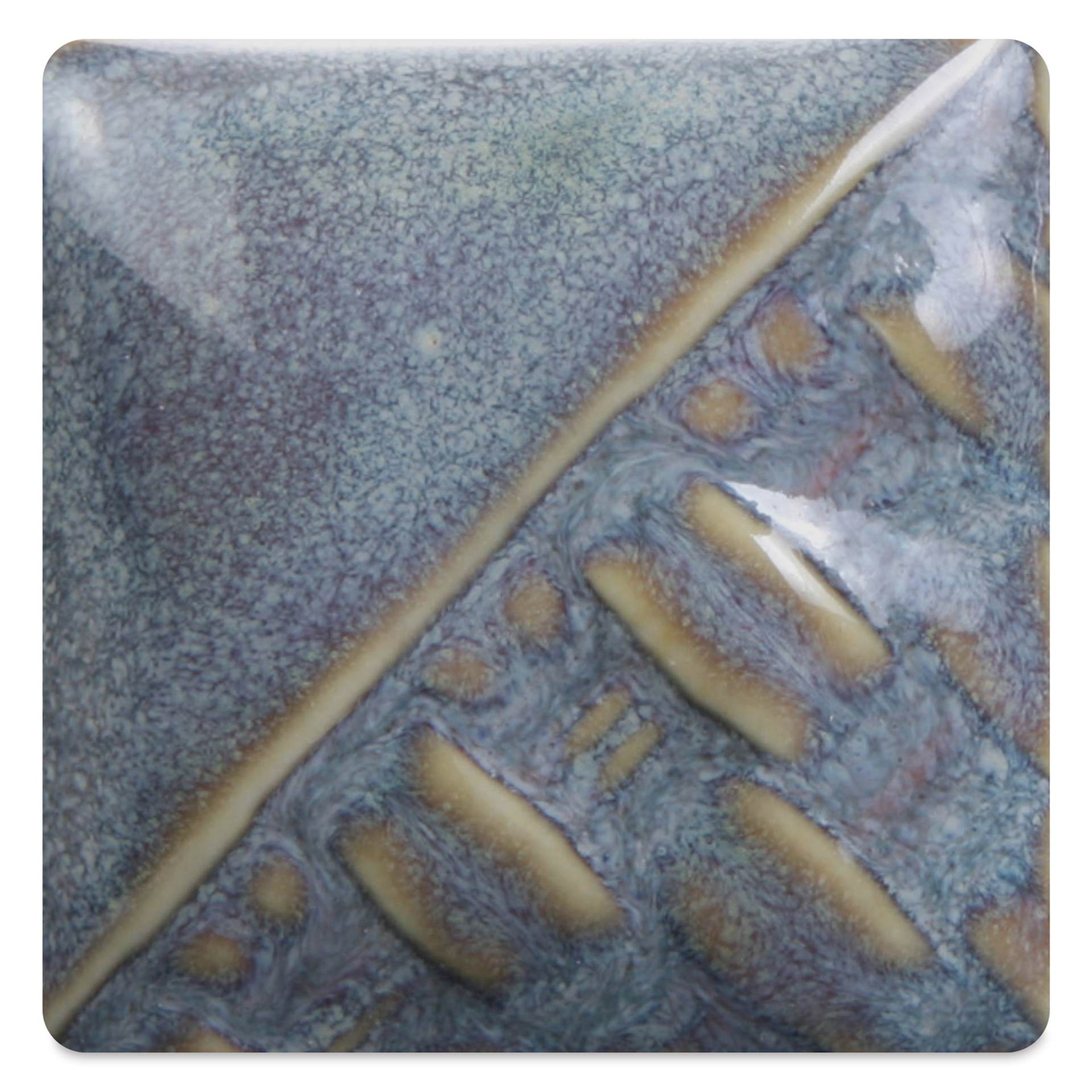 Mayco Stoneware Classic Glaze - Norse Blue, Gallon, fired at cone 10 reduction