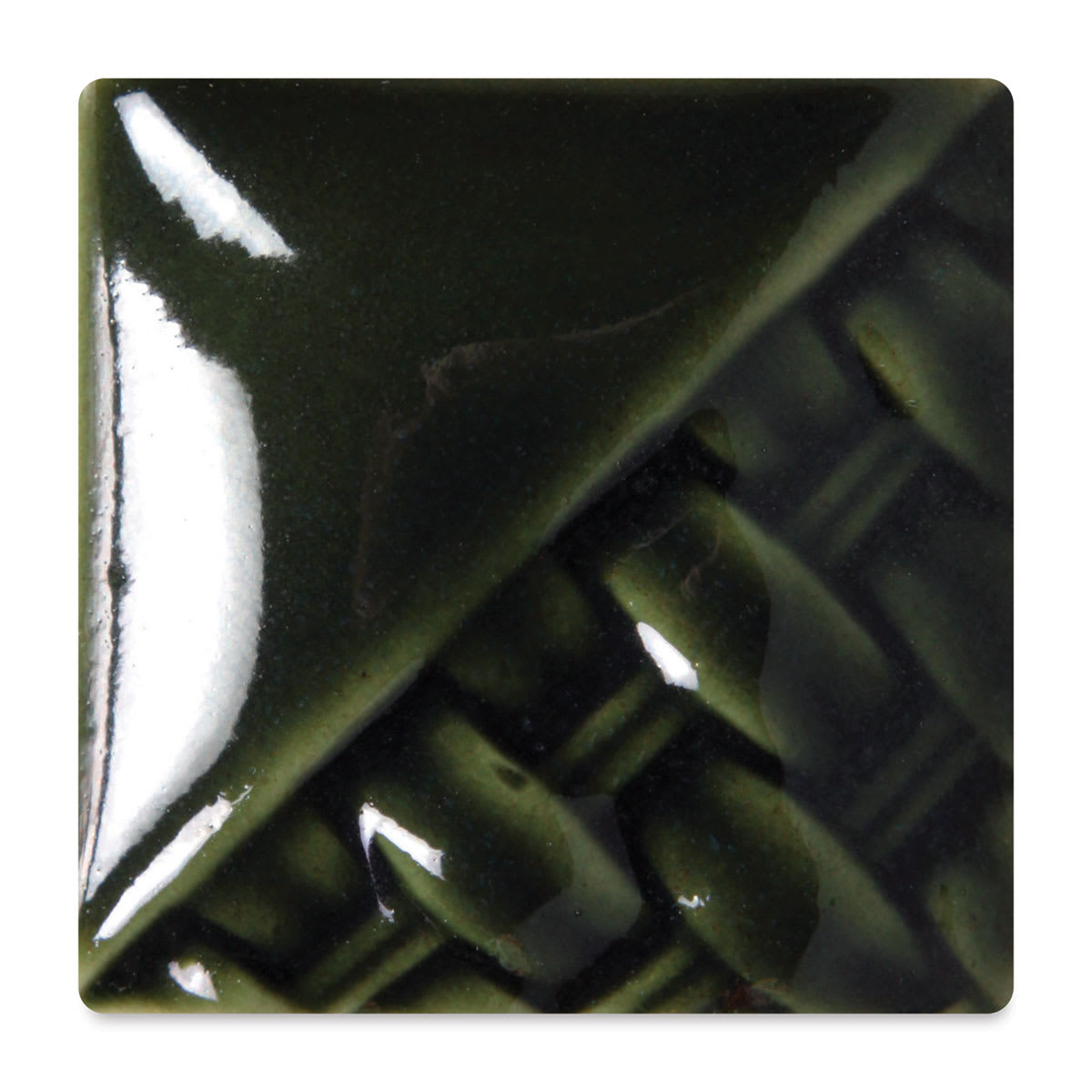 Mayco Stoneware Classic Glaze - Emerald, fired at cone 6 oxidation