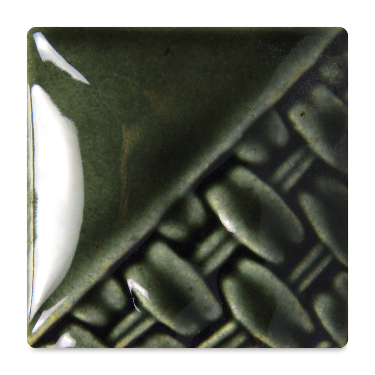 Mayco Stoneware Classic Glaze - Northern Woods, fired at cone 6 oxidation