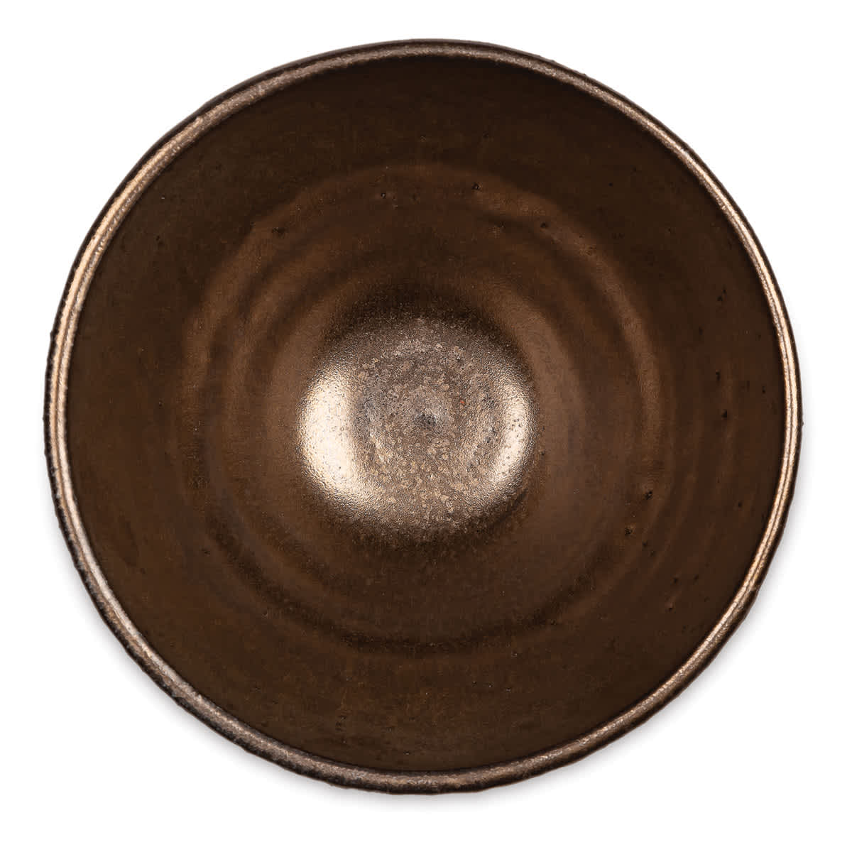 Mayco Stoneware Classic Glaze - Antique Brass, Cone 6, Amaco #29 inside bowl