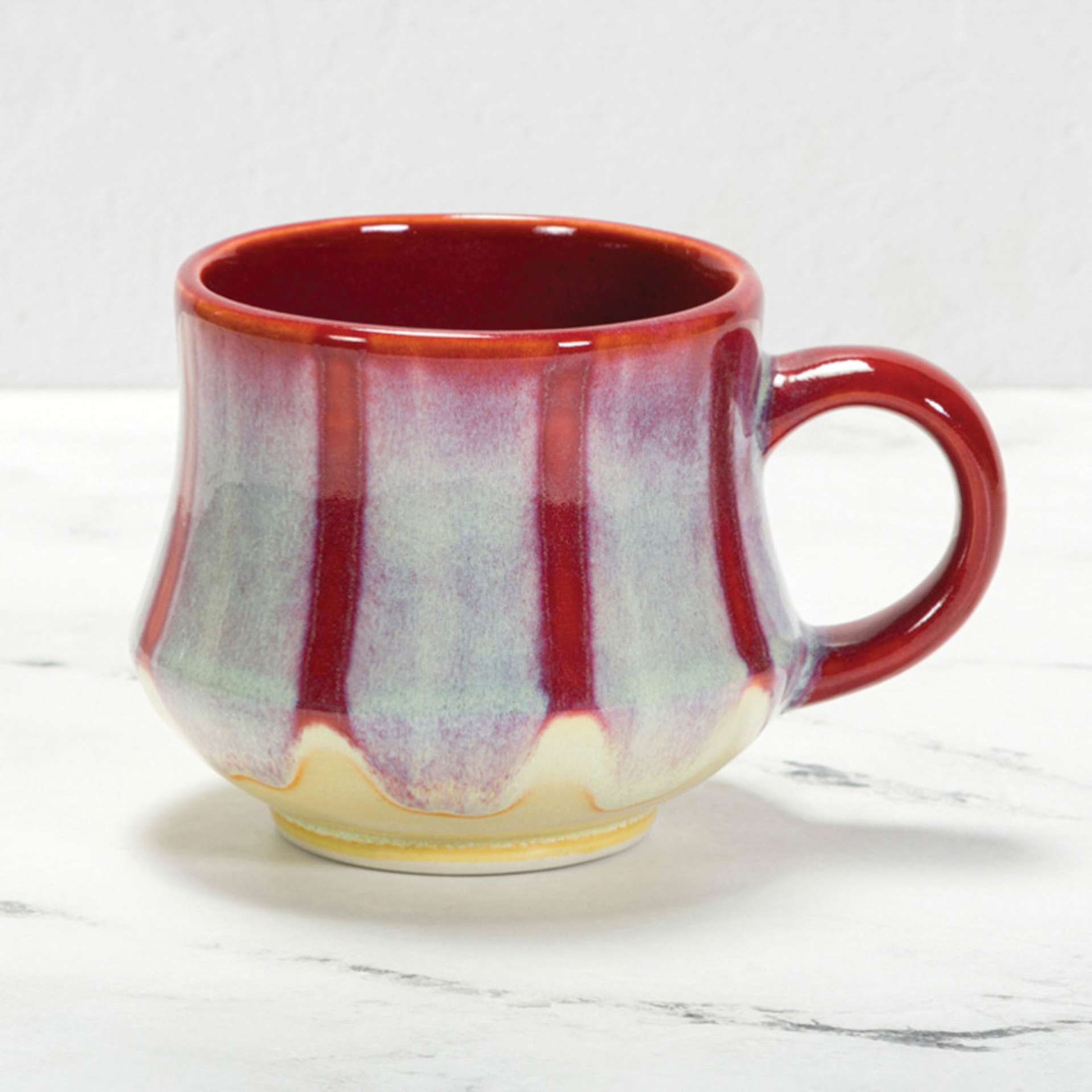 Mayco Stoneware Classic Glazes - finished mug example