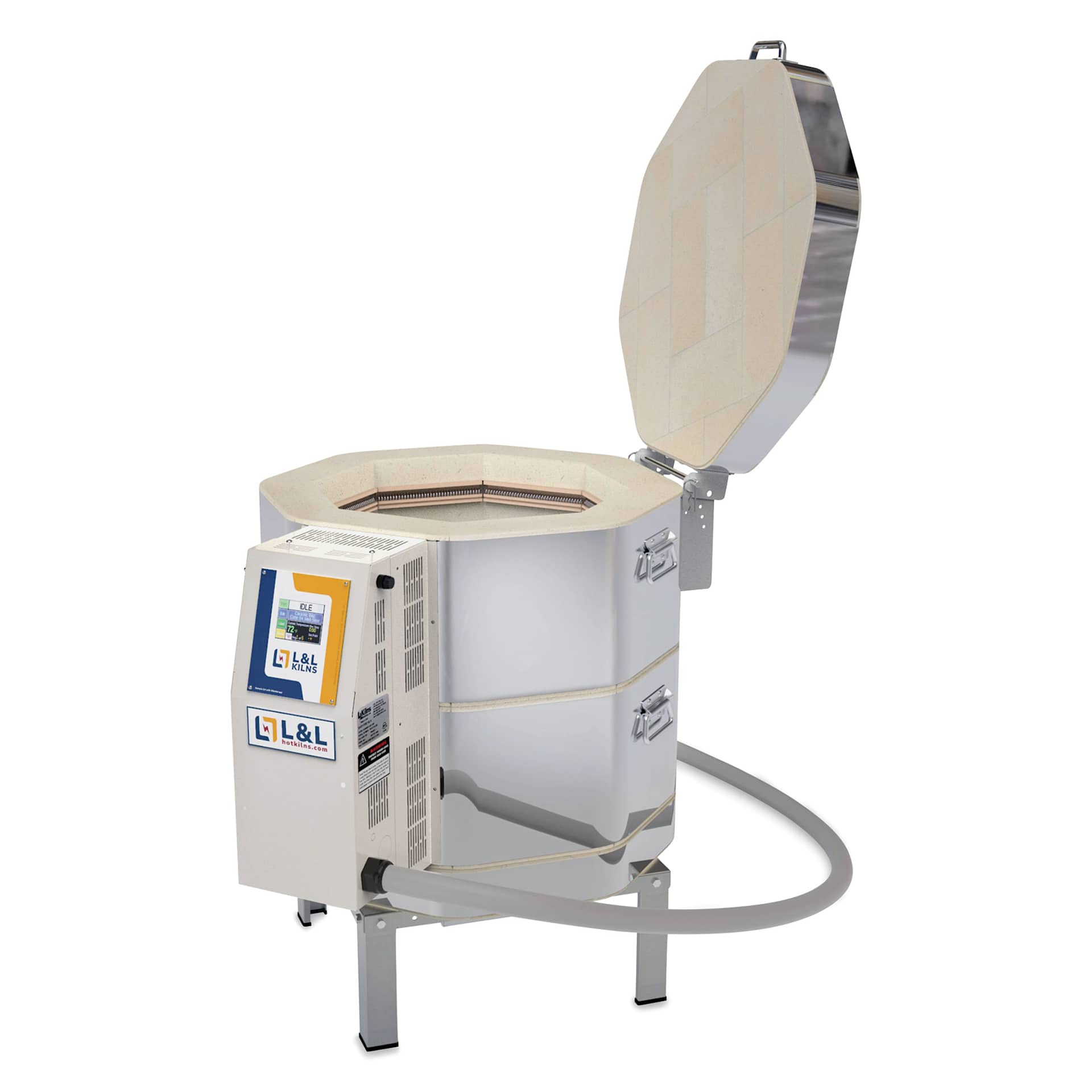 L&L Easy Fire Kiln - E18S-3, W4980, 208V, P1, 23.9 Amp