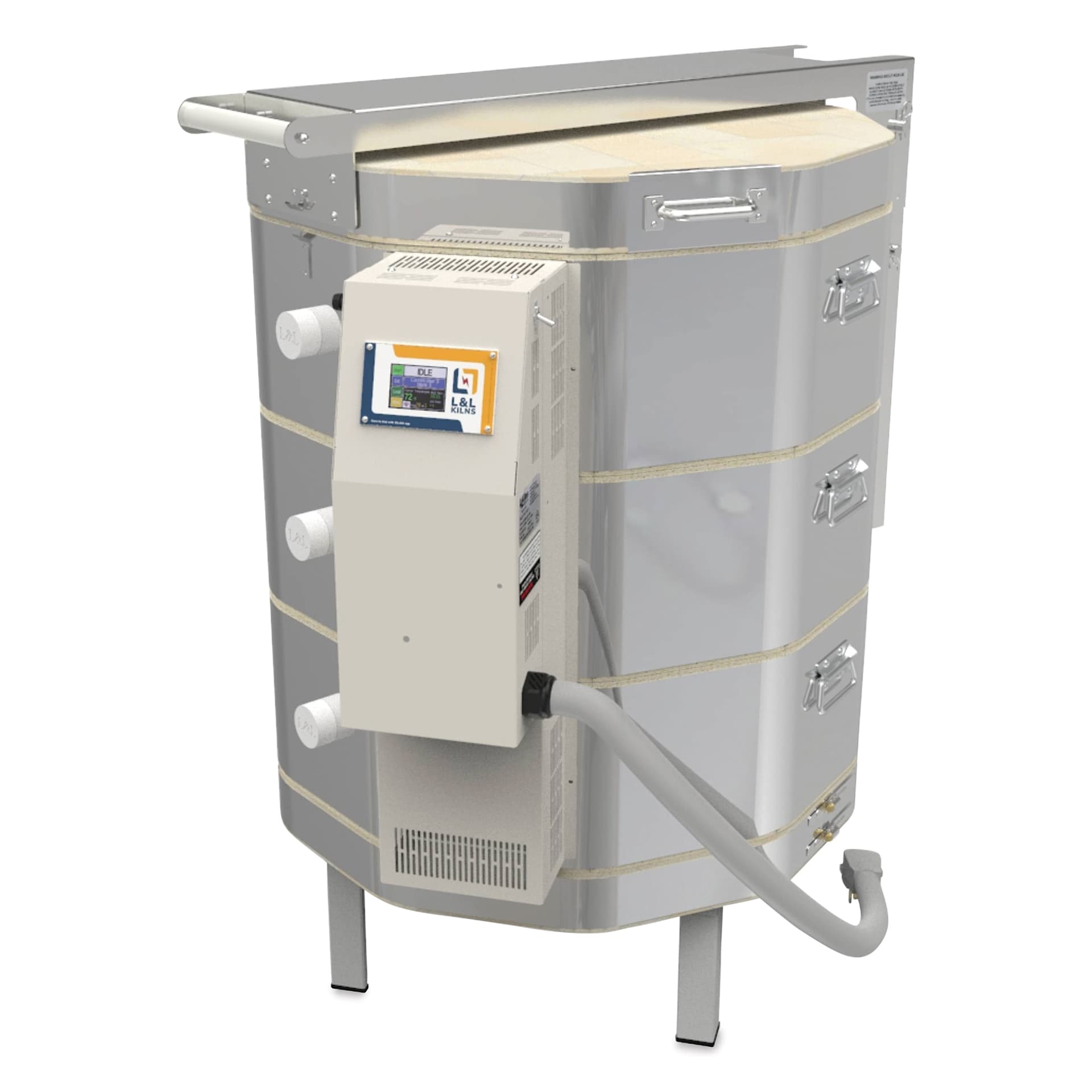 L&L School Master Kiln - 208-240V P1, 60 Amps - control panel