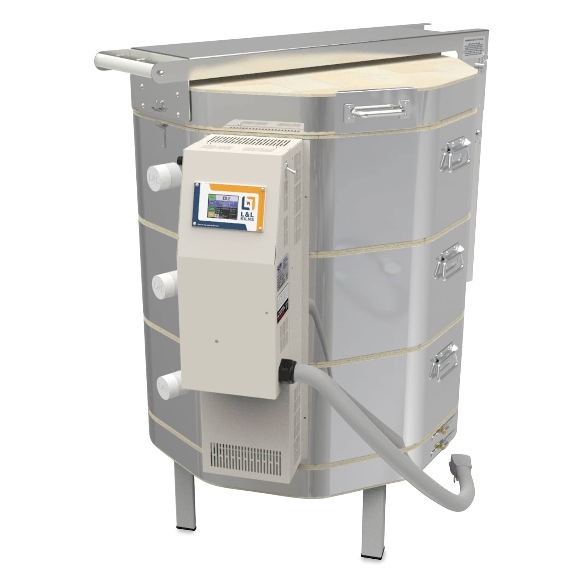 L&L School Master Kiln - 208-240V, P3, 60 Amps - control panel