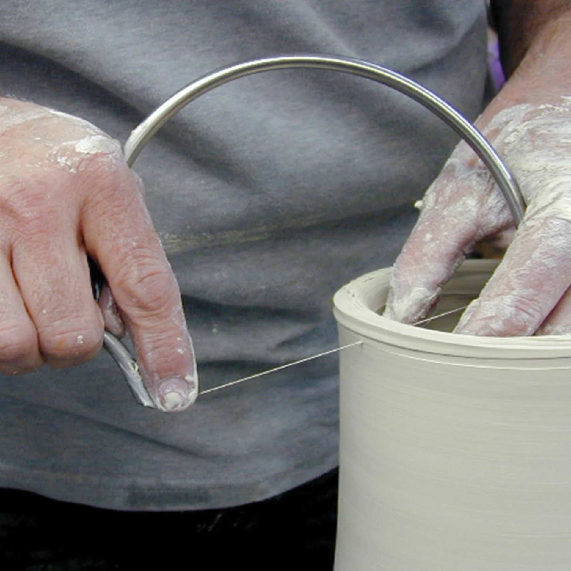 Mudtools Mudcutter - Straight Wire in use