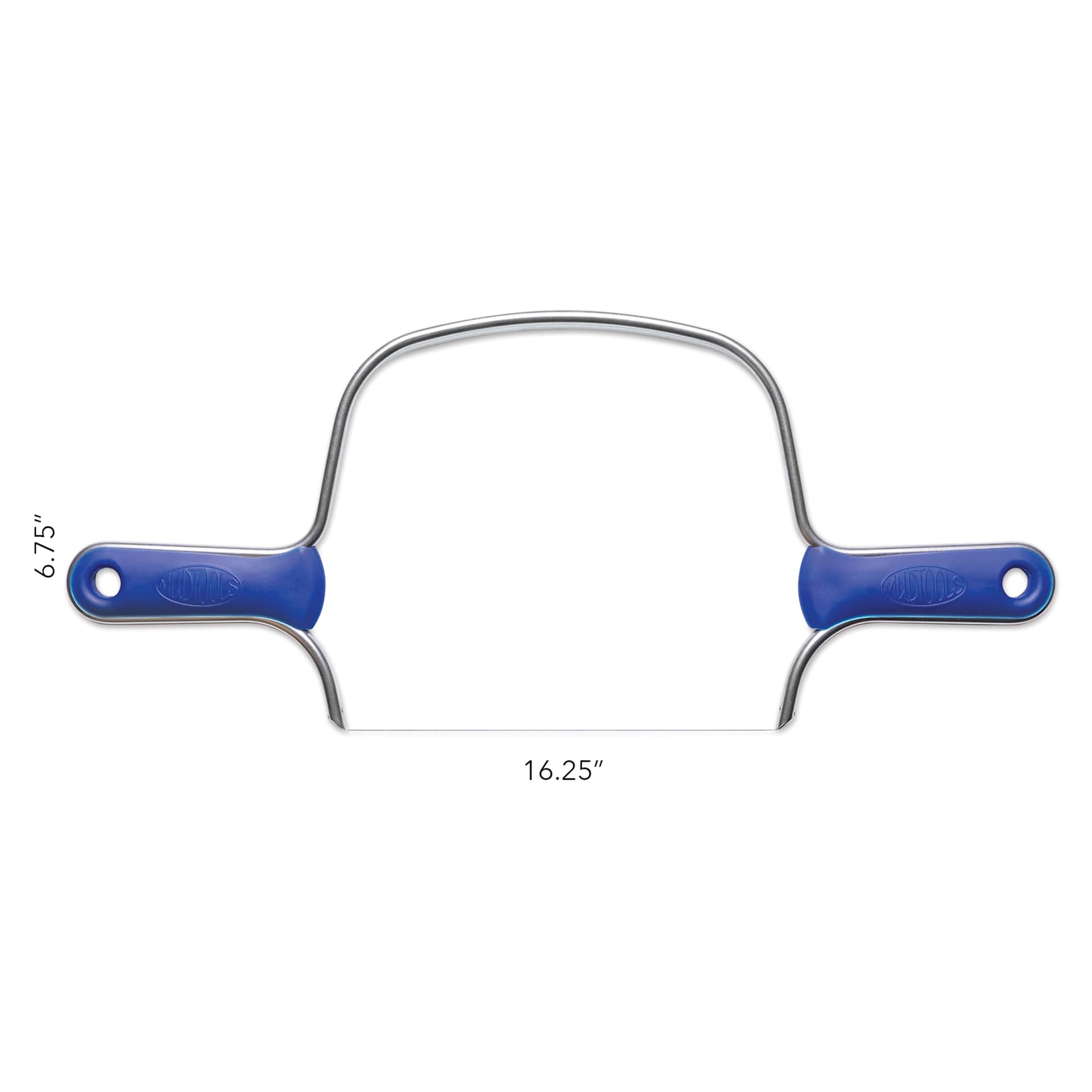 Mudtools Mudcutter Max with Straight Wire - overall dimensions 6.75" x 16.25"