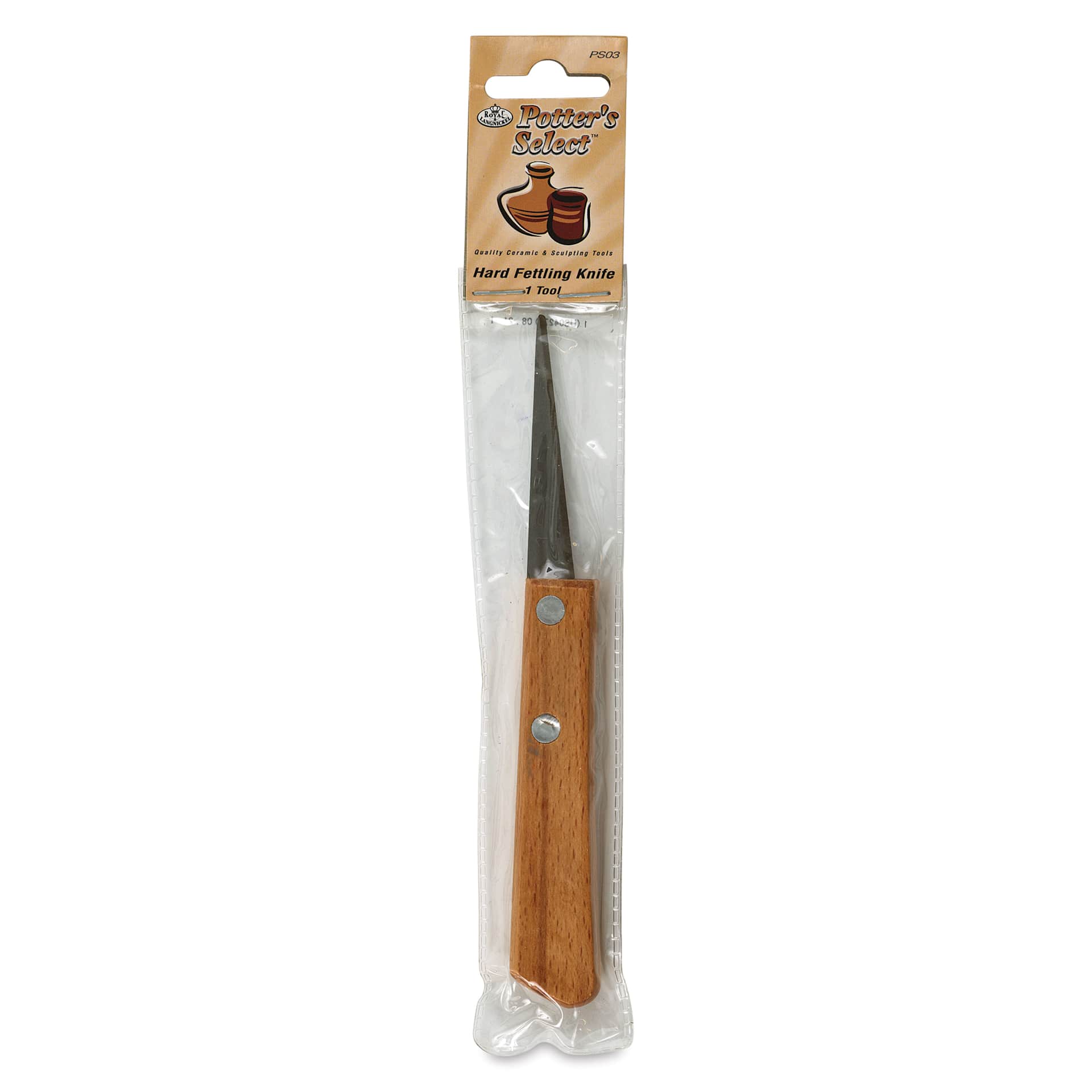 Potter's Select Fettling Knife - Hard - front of packaging
