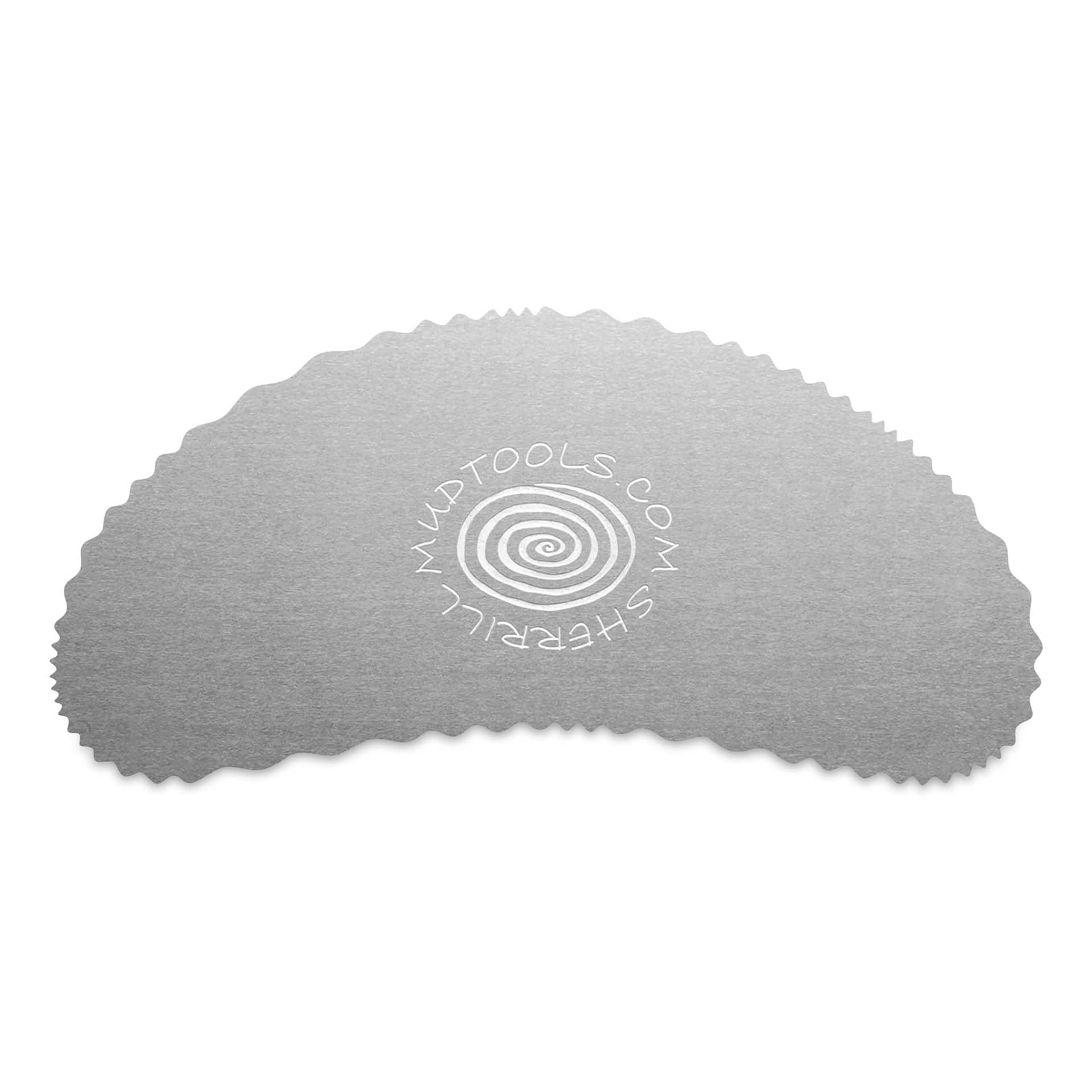 Mudtools Stainless Steel Drawing Rib - Bean, Tight Wave