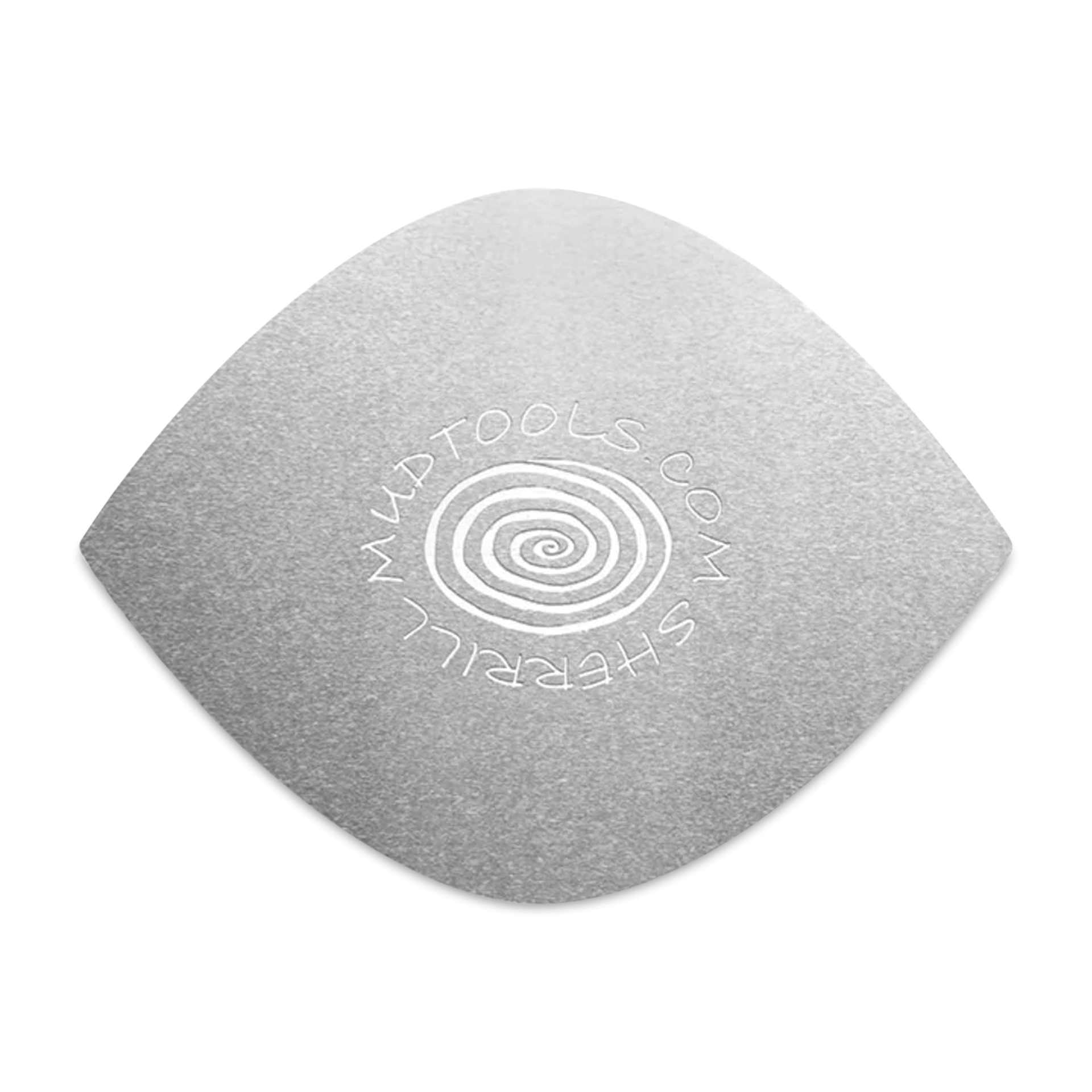 Mudtools Stainless Steel Drawing Rib - Leaf, Smooth