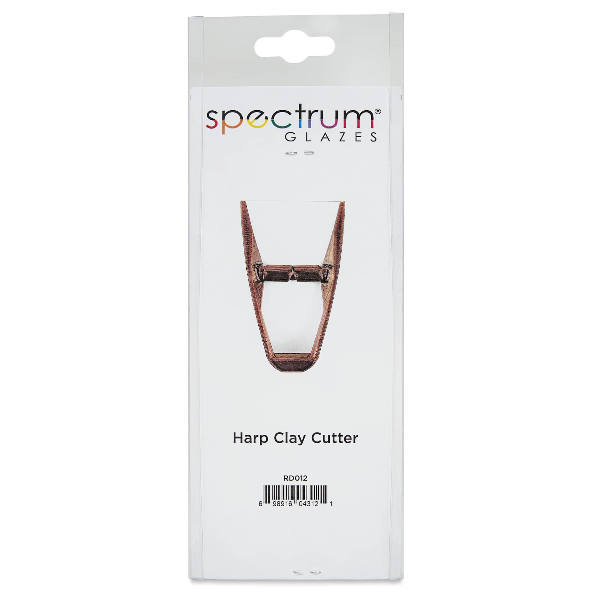 Spectrum Harp Clay Cutter - back of packaging