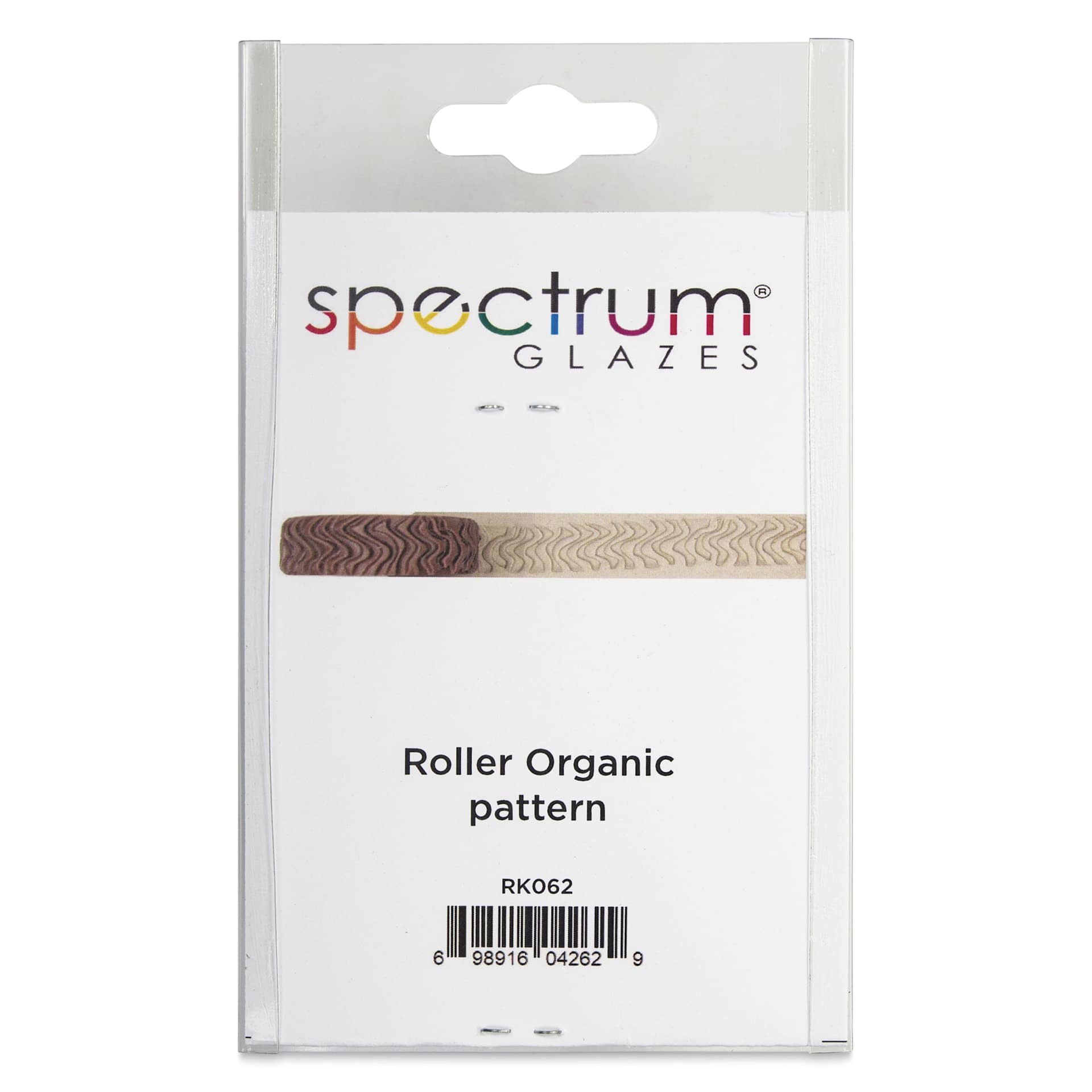 Spectrum Stamp Roller - Organic Pattern - back of packaging