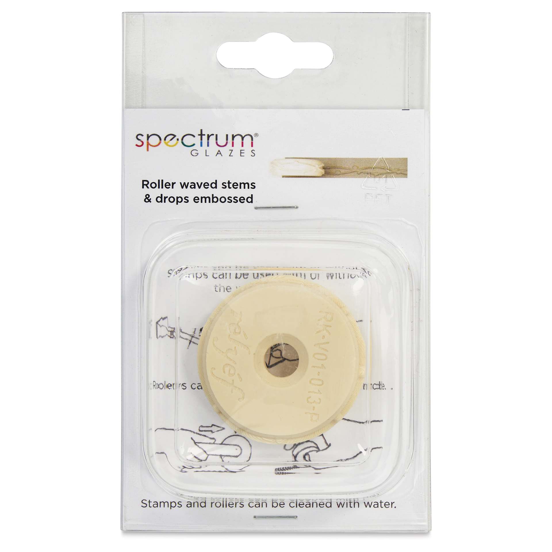 Spectrum Stamp Roller - Waves, Stems and Drops - front of packaging