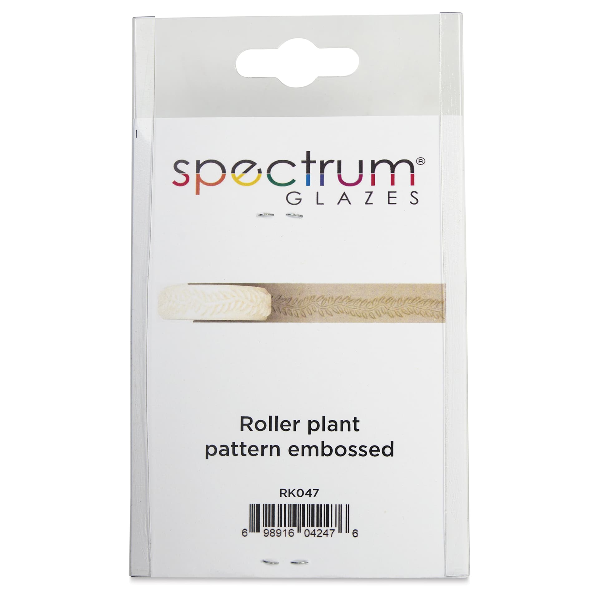 Spectrum Stamp Roller - Plant Pattern 1 - back of packaging