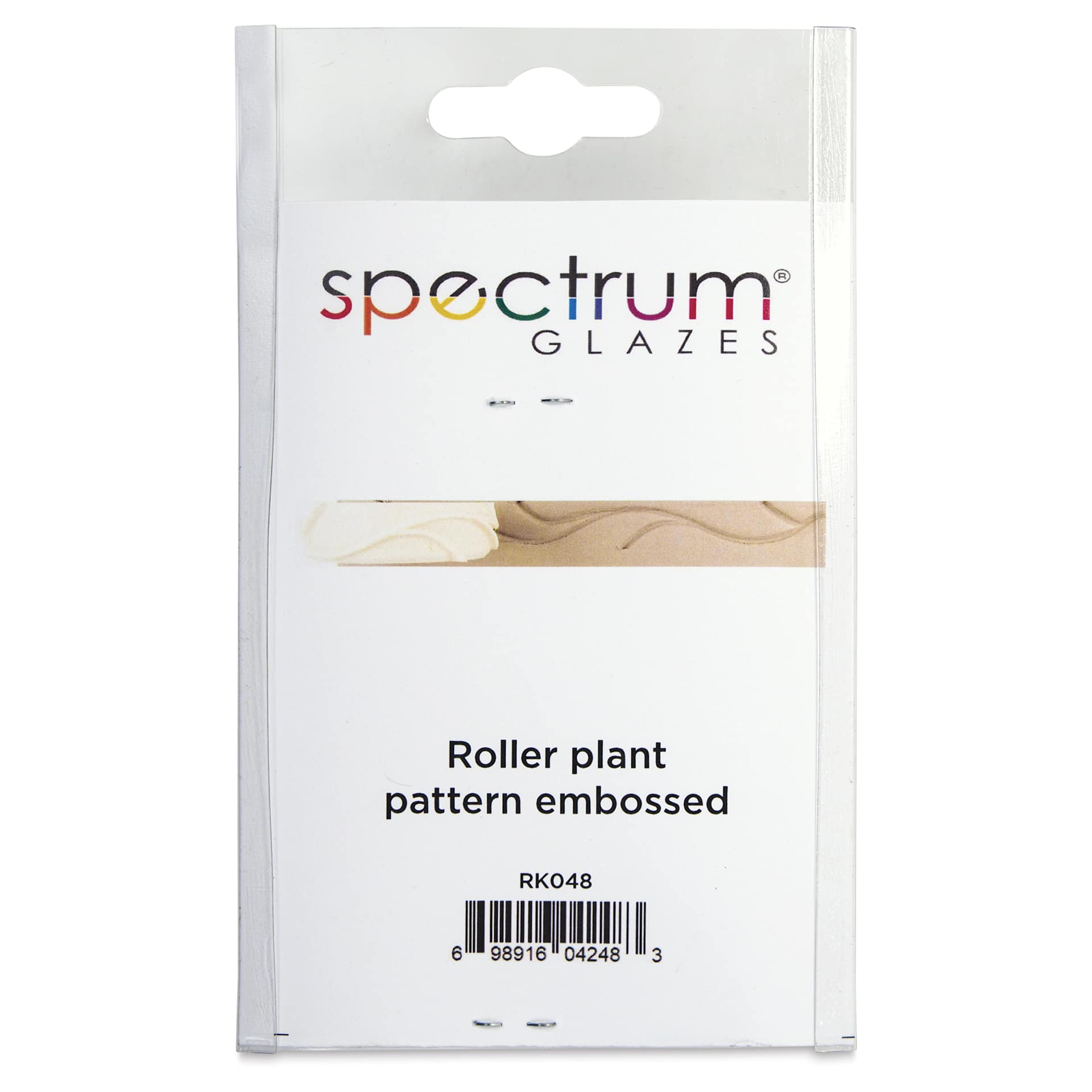 Spectrum Stamp Roller - Plant Pattern 2 - back of packaging