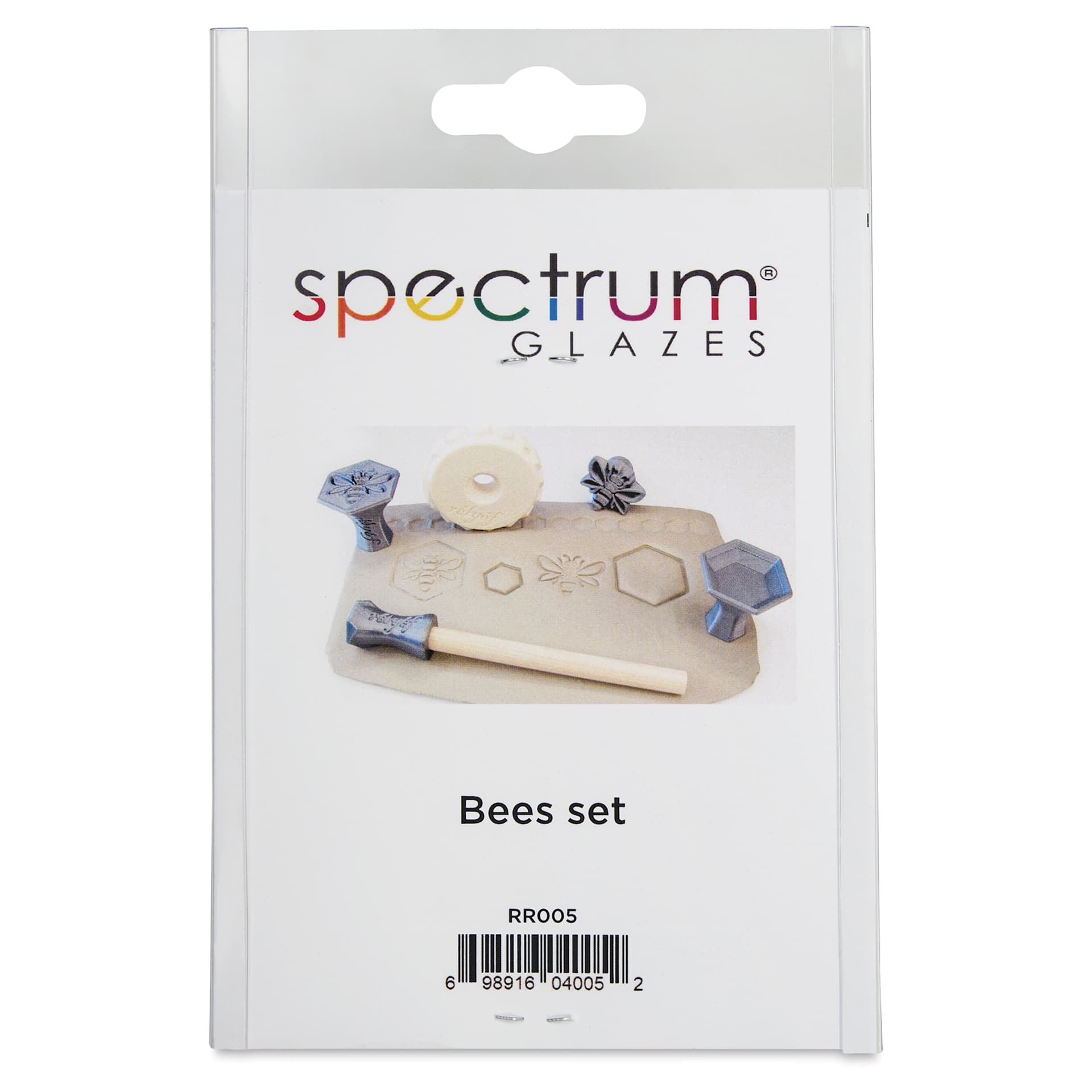Spectrum Stamps - Bees, Set of 5 - front of packaging