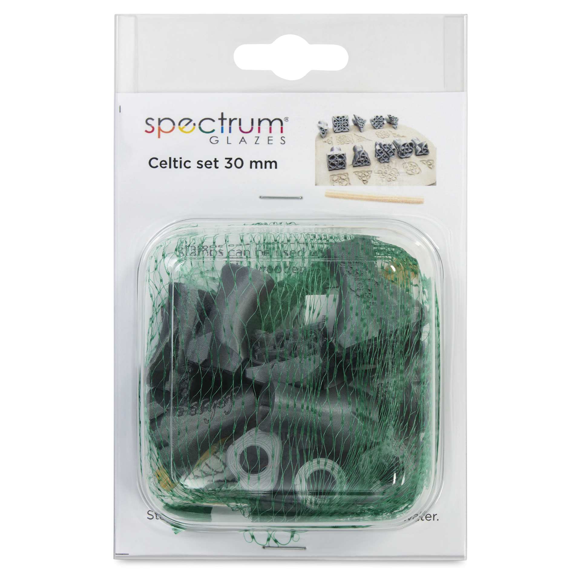 Spectrum Stamps - Celtic, Set of 10 - back of packaging