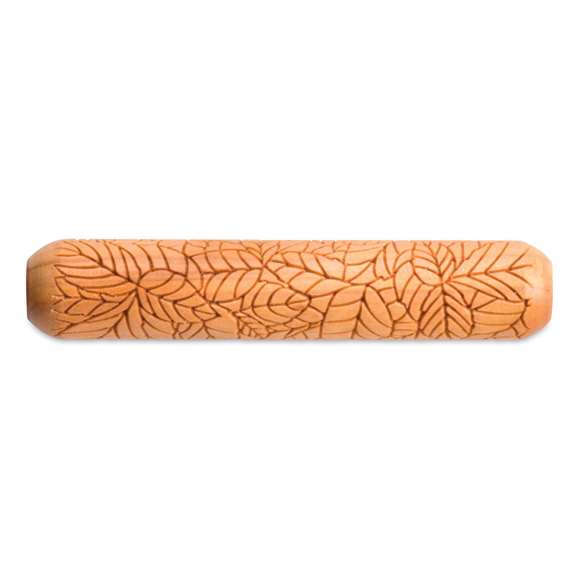 MKM Pottery Tools Big Hand Roller - Bed of Leaves
