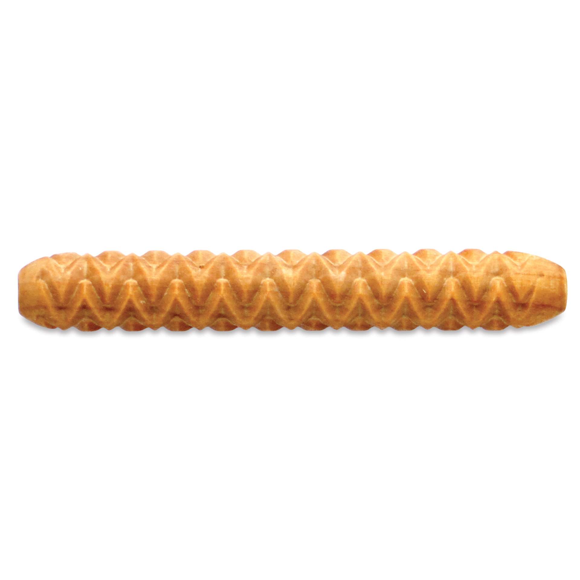 MKM Pottery Tools Hand Roller - Horizontal Zig Zag