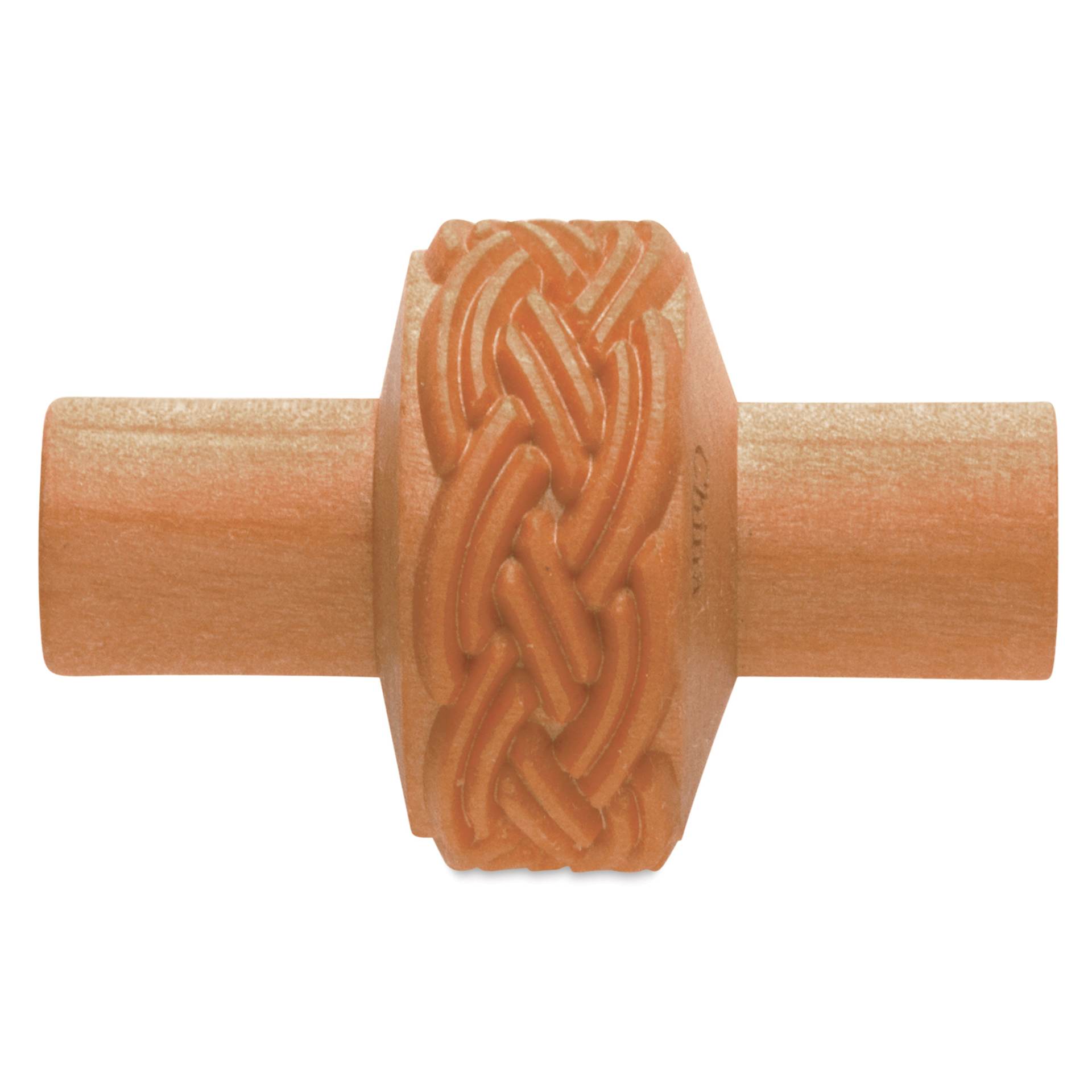 MKM Pottery Tools Small Handle Roller - Braid