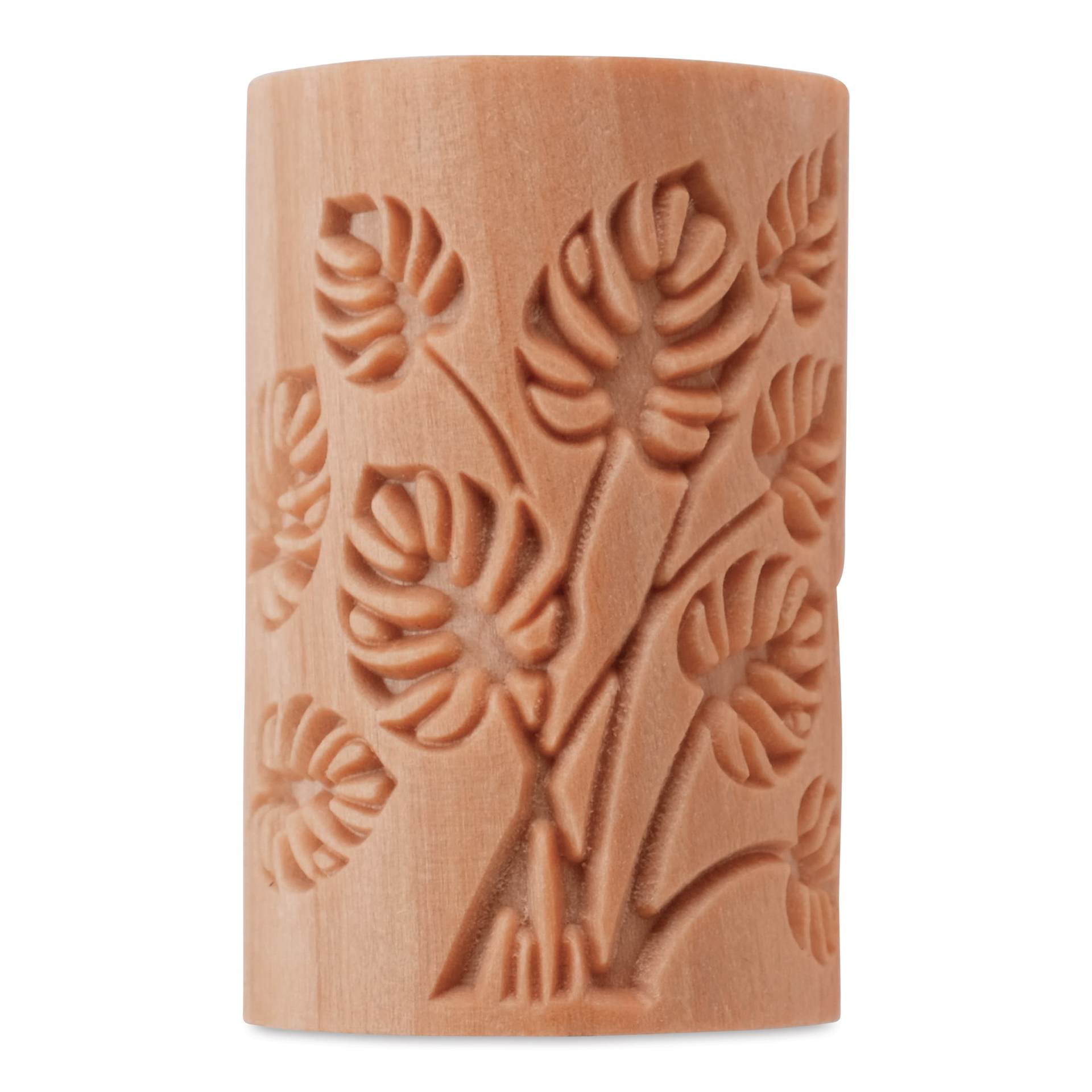 MKM Pottery Tools Large Handle Roller - Monstera