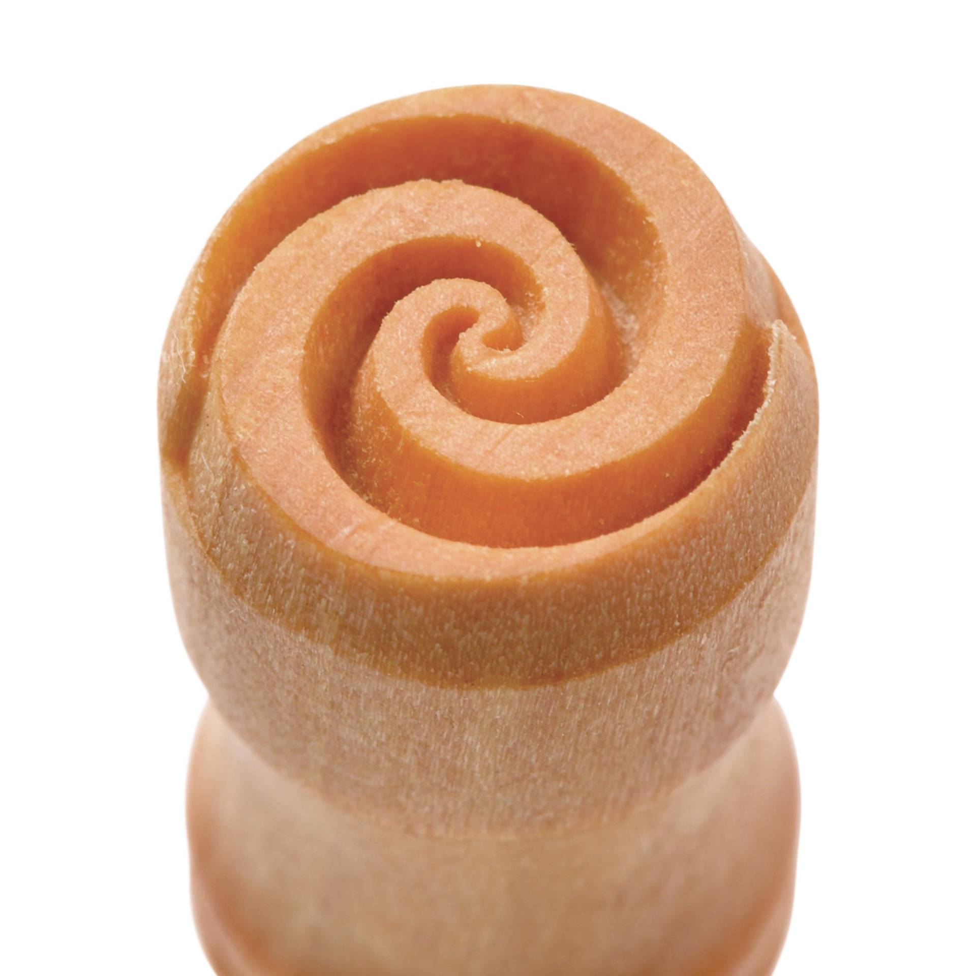MKM Pottery Tools Small Round Stamp - SCS-121, Spiral 2