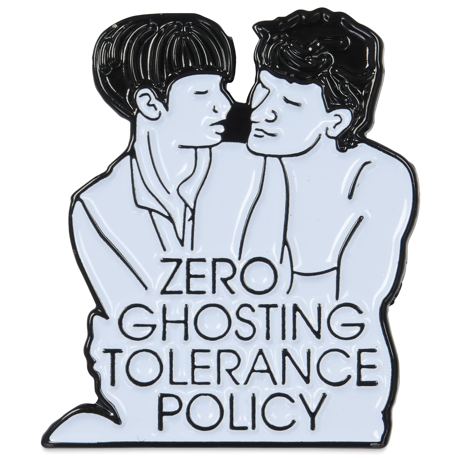 Elan Transfers Enamel Pin - No Ghosting Tolerance