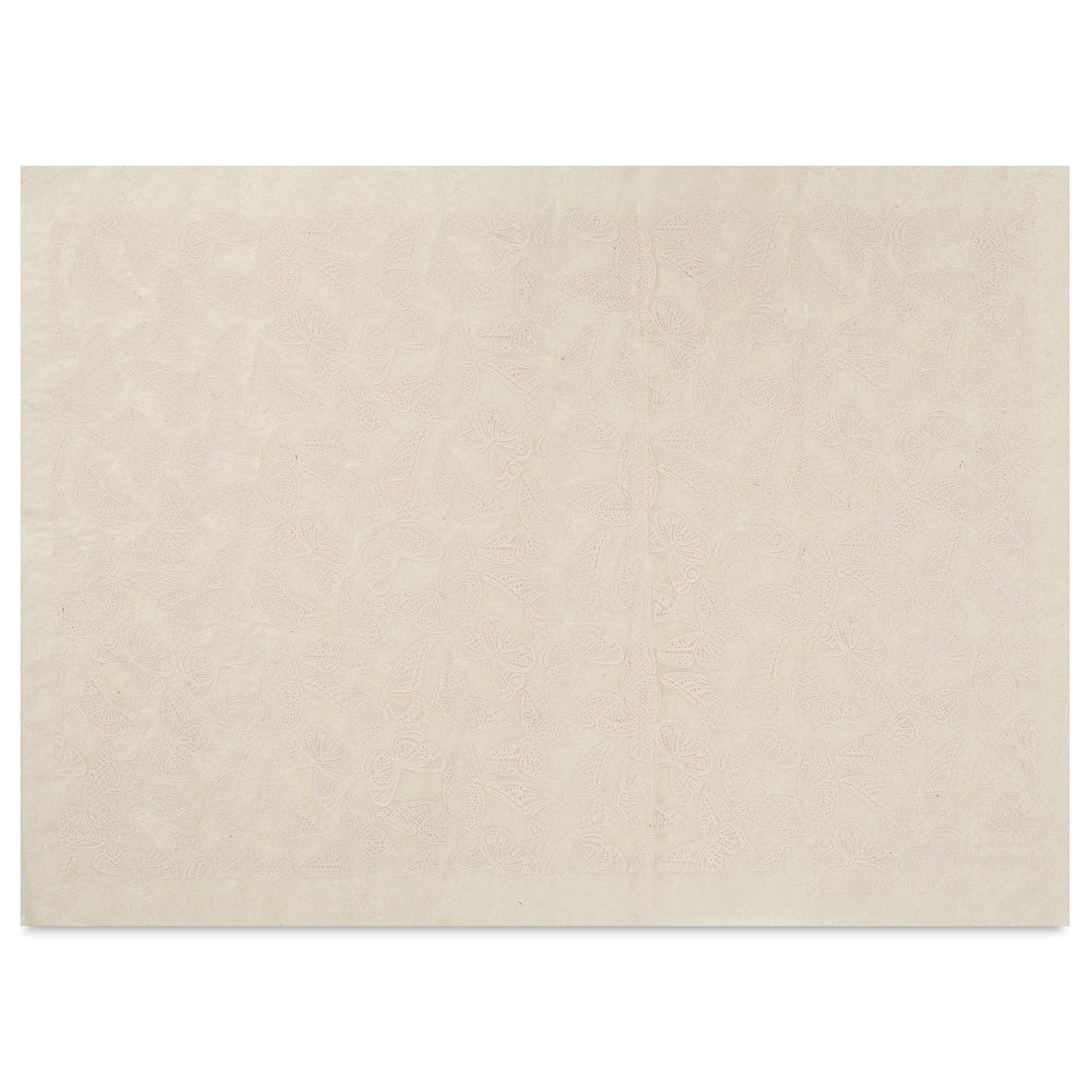 Elan Transfers Underglaze Transfer Sheet - Butterflies, White