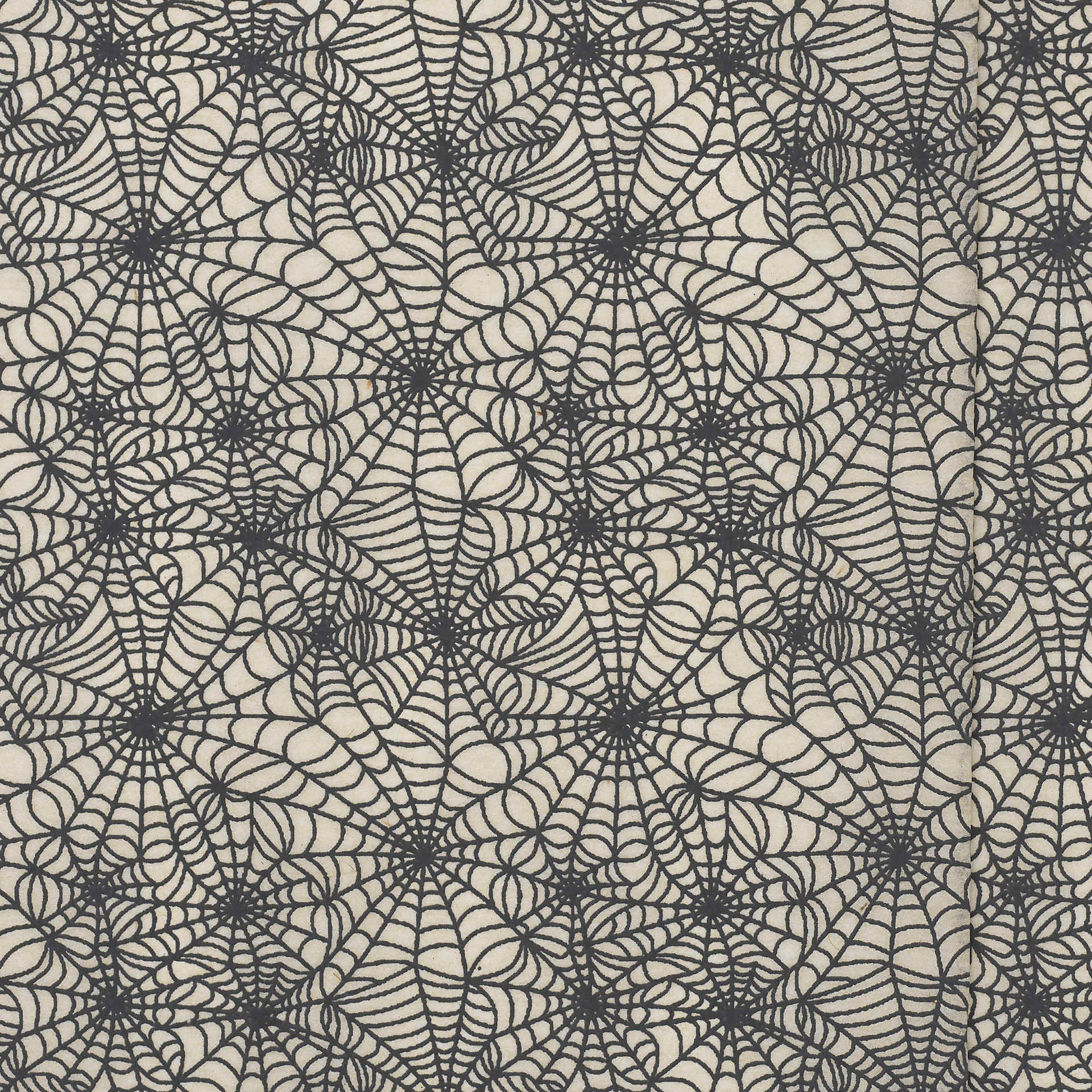 Elan Transfers Underglaze Transfer Sheet - Spider Webs, Black - close-up