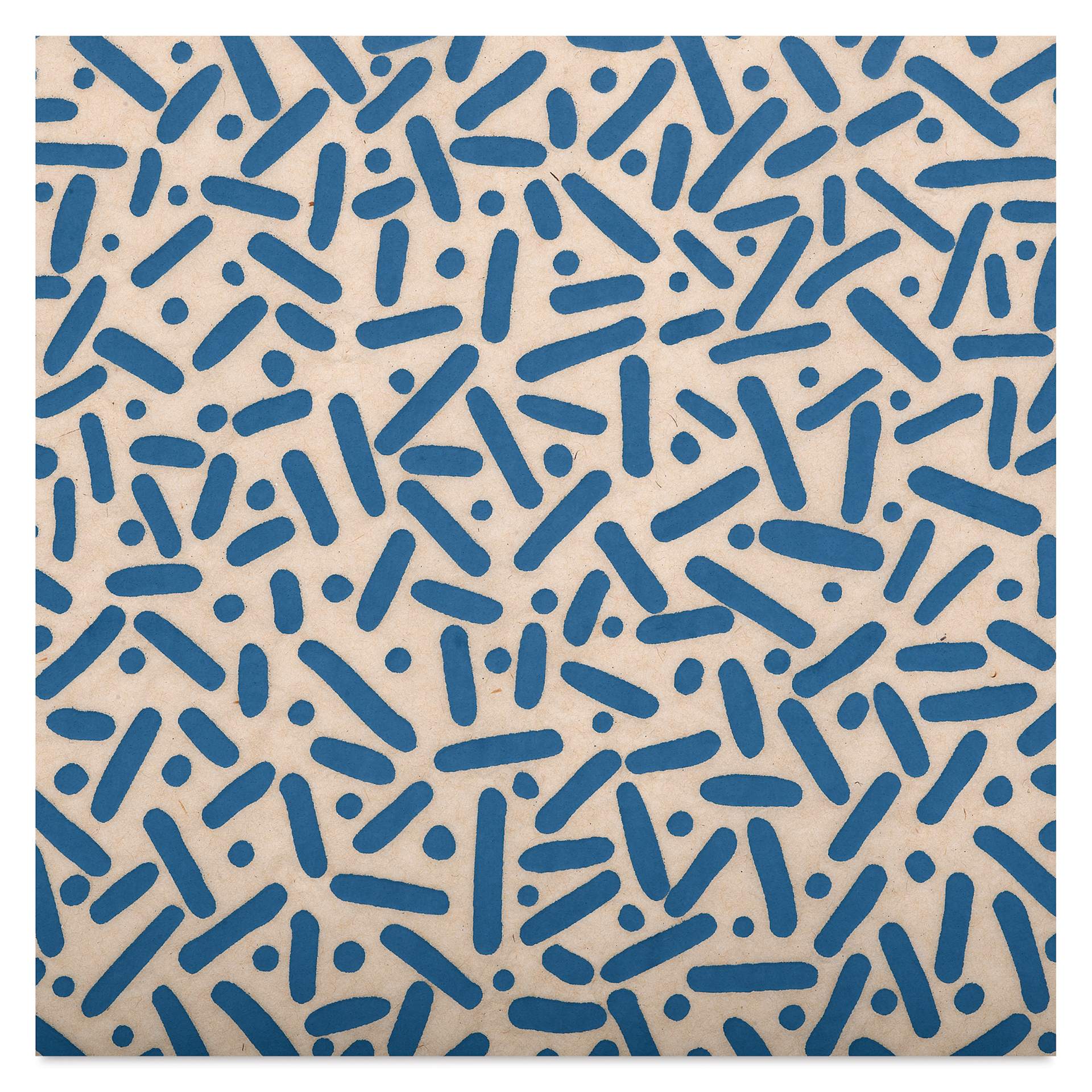 Elan Transfers Underglaze Transfer Sheet - Sprinkles, Blue close up