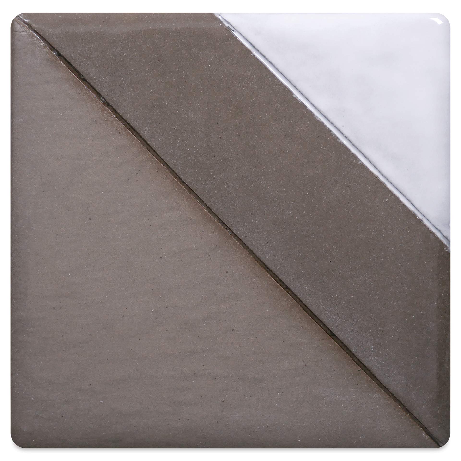 Blick Mid-Fire Stoneware Clay - Light Brown - Bisque, Clear Glaze, and White Glaze